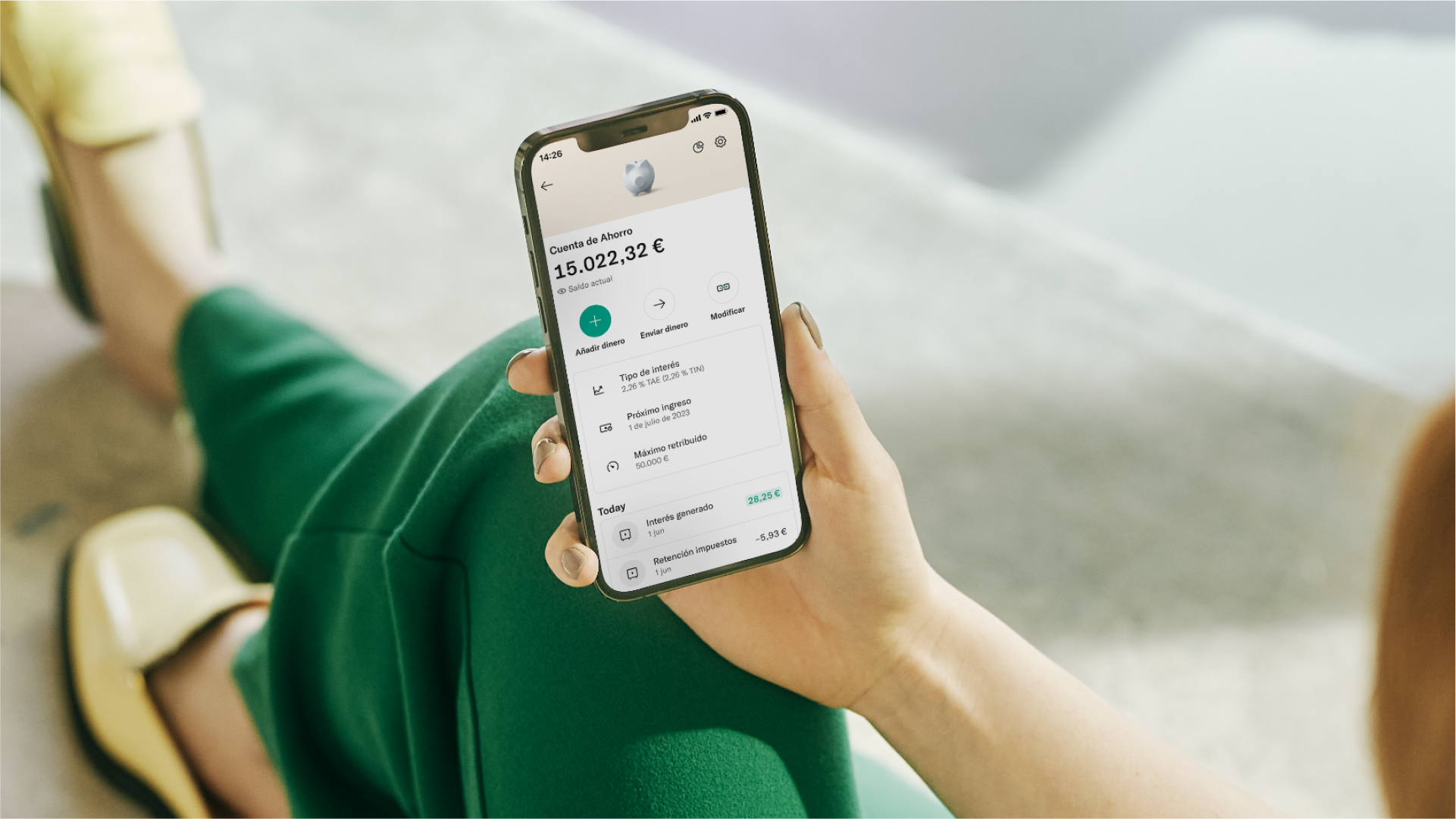 N26 empieza a pagar por los ahorros con una cuenta remunerada al 2,26% TAE