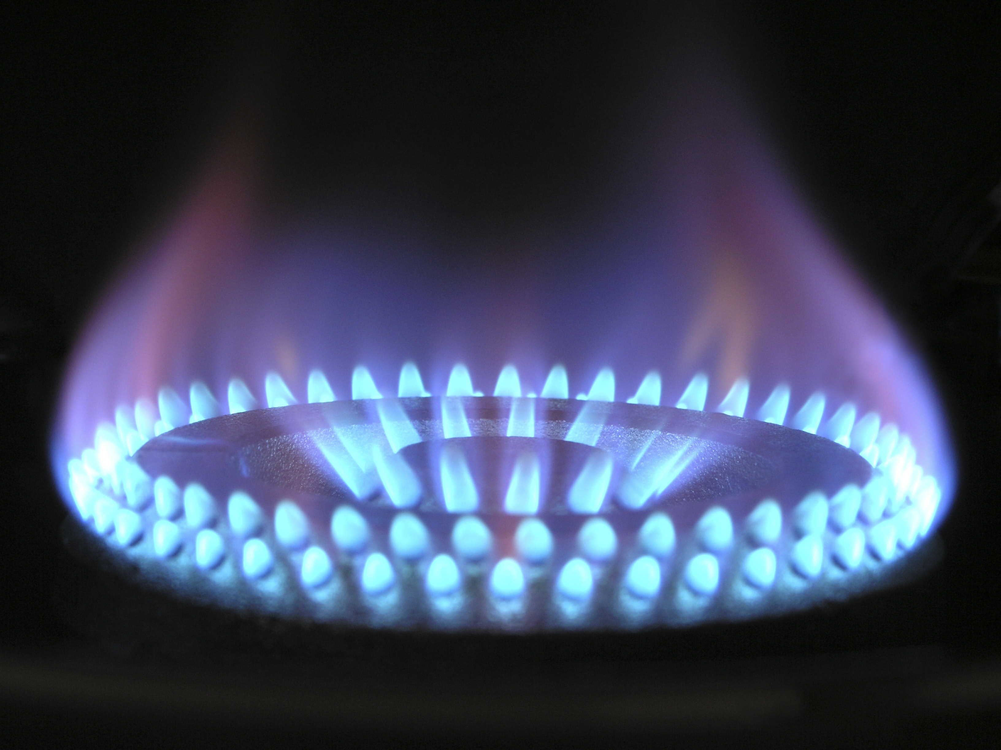 Fuego a gas. Pixabay