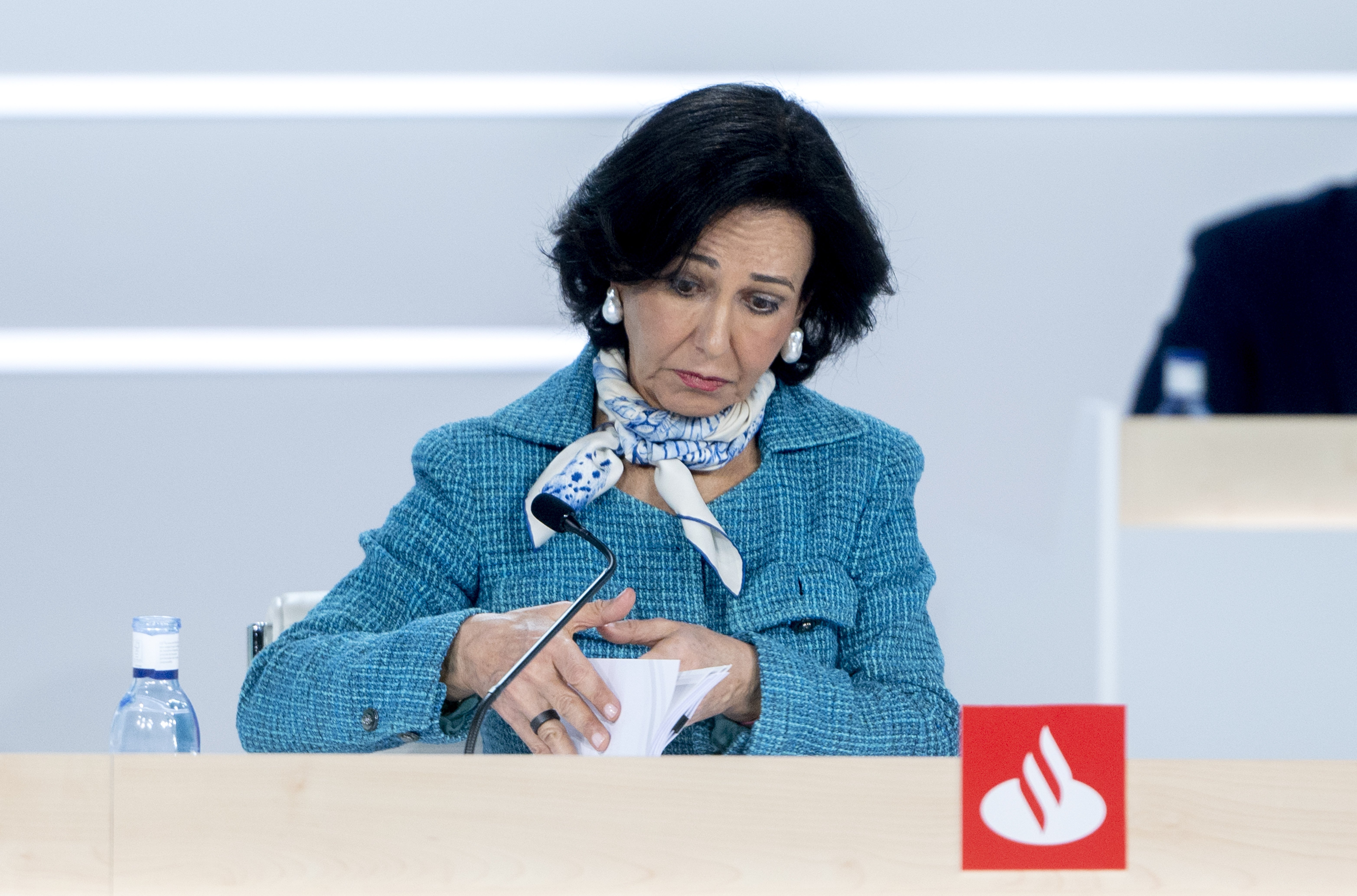 La presidenta del Banco Santander, Ana Botín