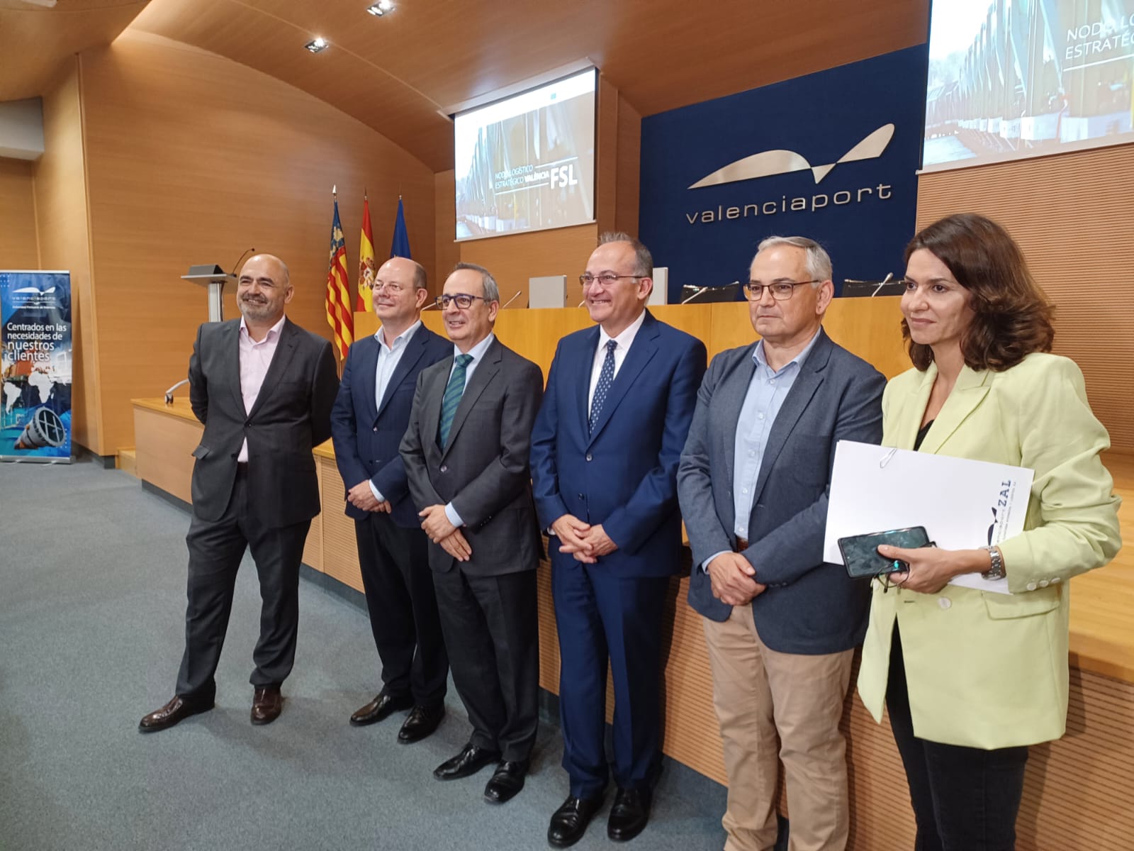 El terminal que conectará el Puerto de València con el corredor editerráneo operará 2.600 trenes al año