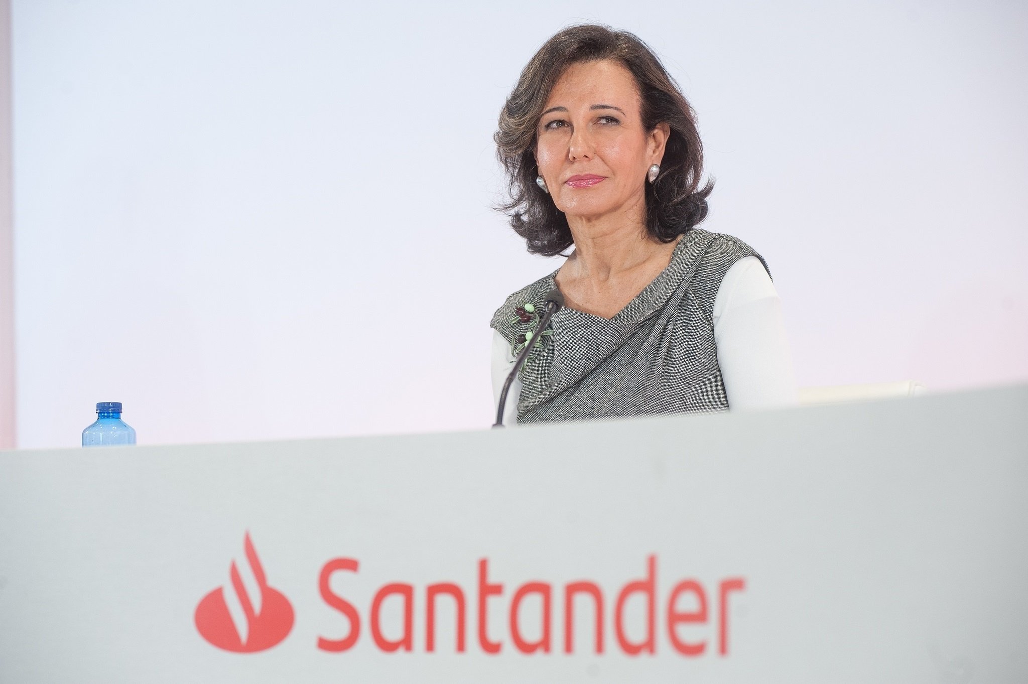 La presidenta del Banco Santander, Ana Botín