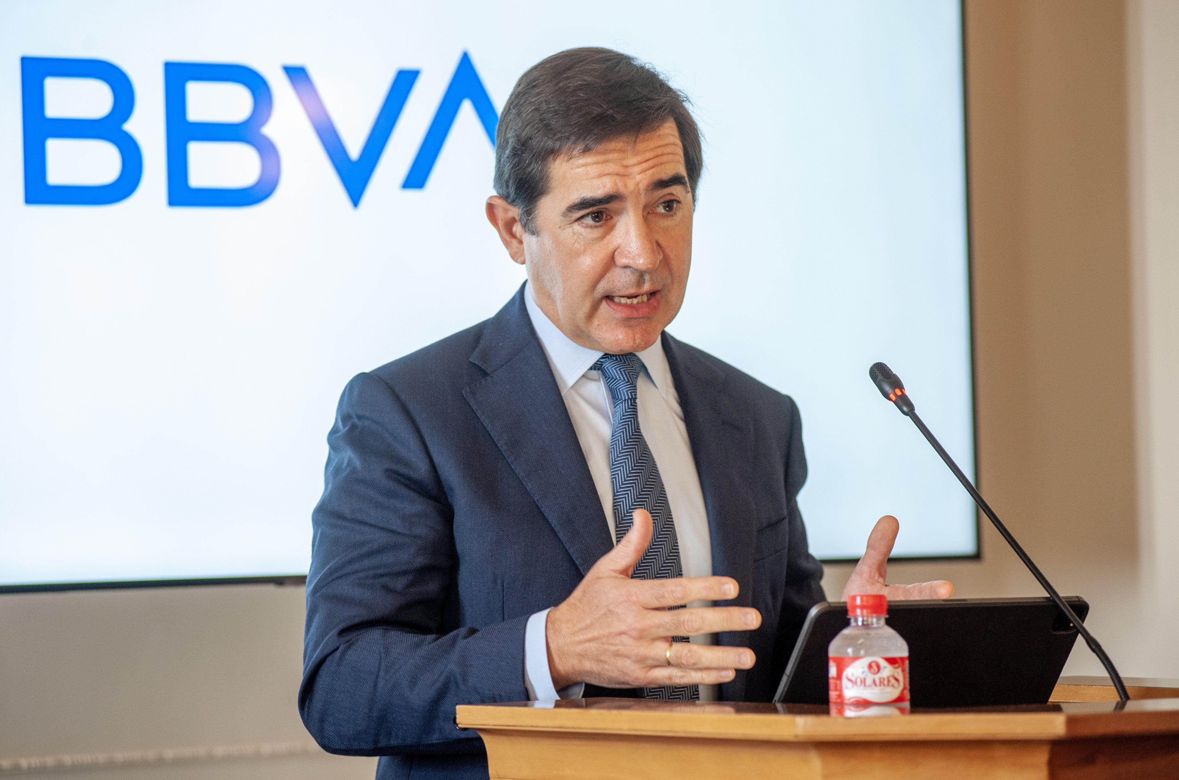 El presidente de BBVA, Carlos Torres