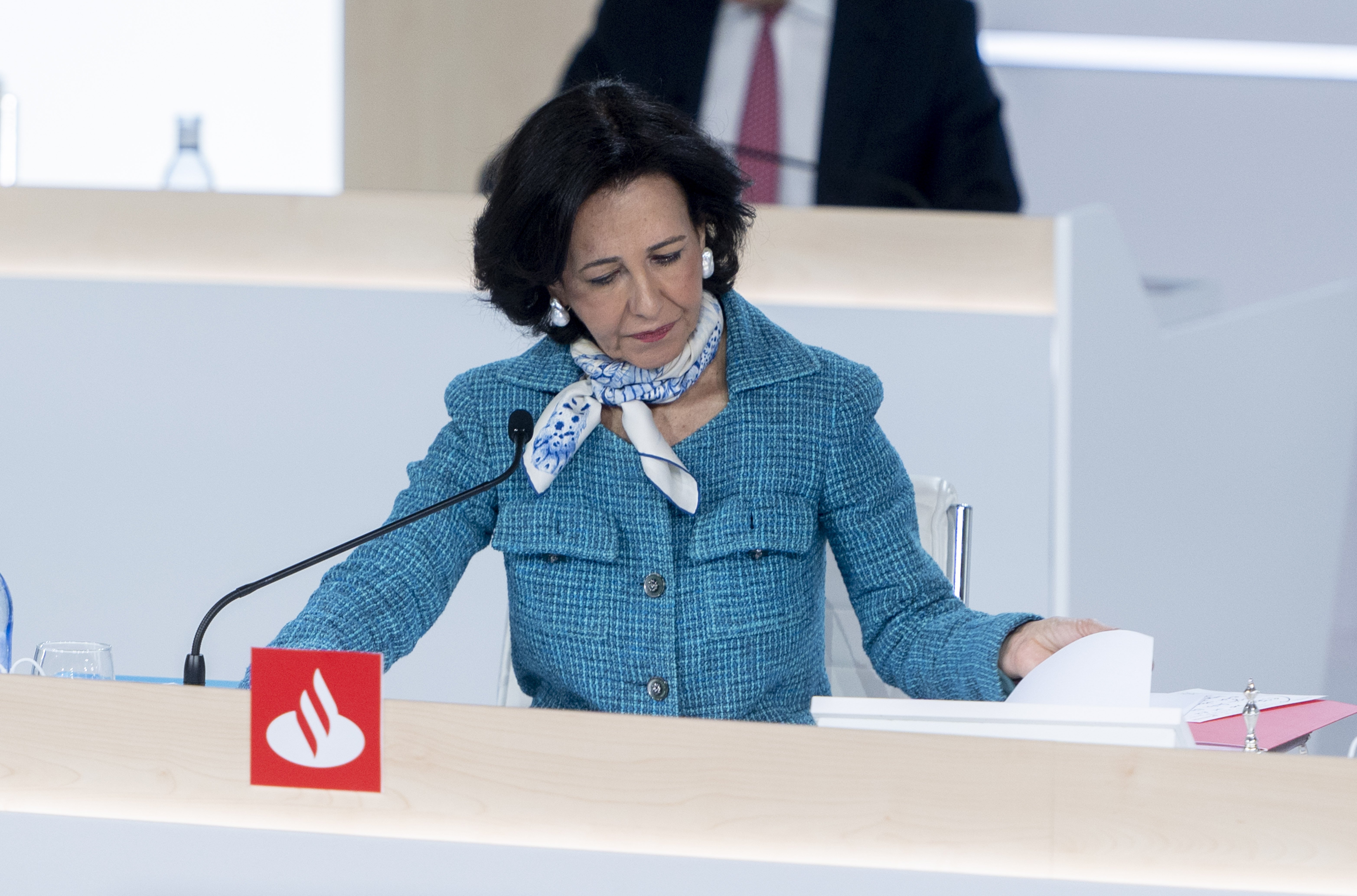 La presidenta del Banco Santander, Ana Botín