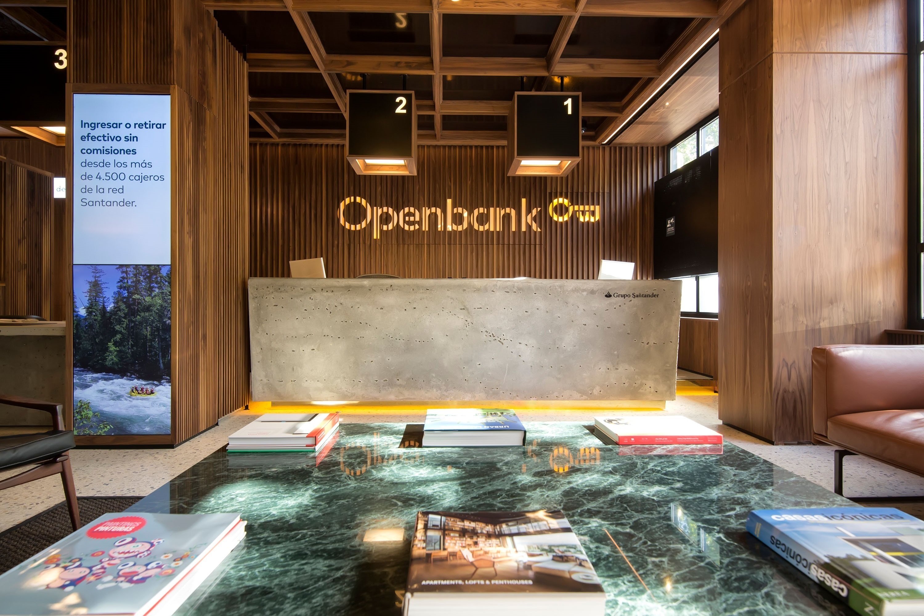 Una oficina de Openbank en Madrid