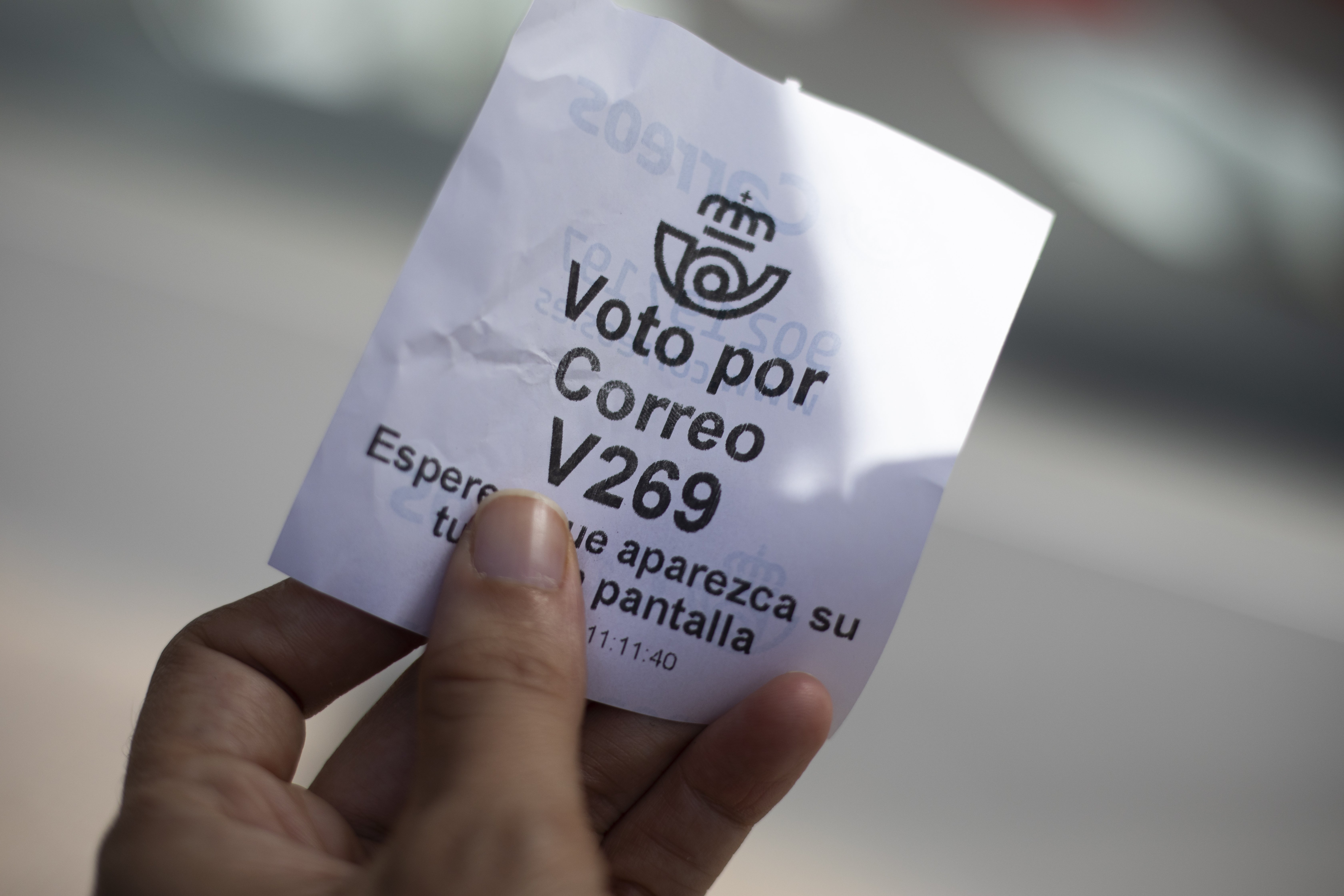 EuropaPress 5337052 ticket votar correos 17 julio 2023 sevilla andalucia espana objetivo