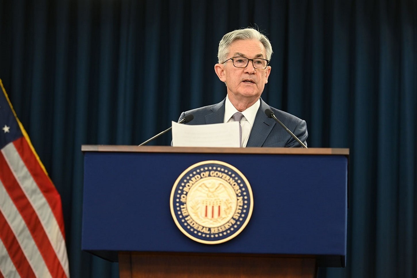 El presidente de la Fed, Jerome Powell fed