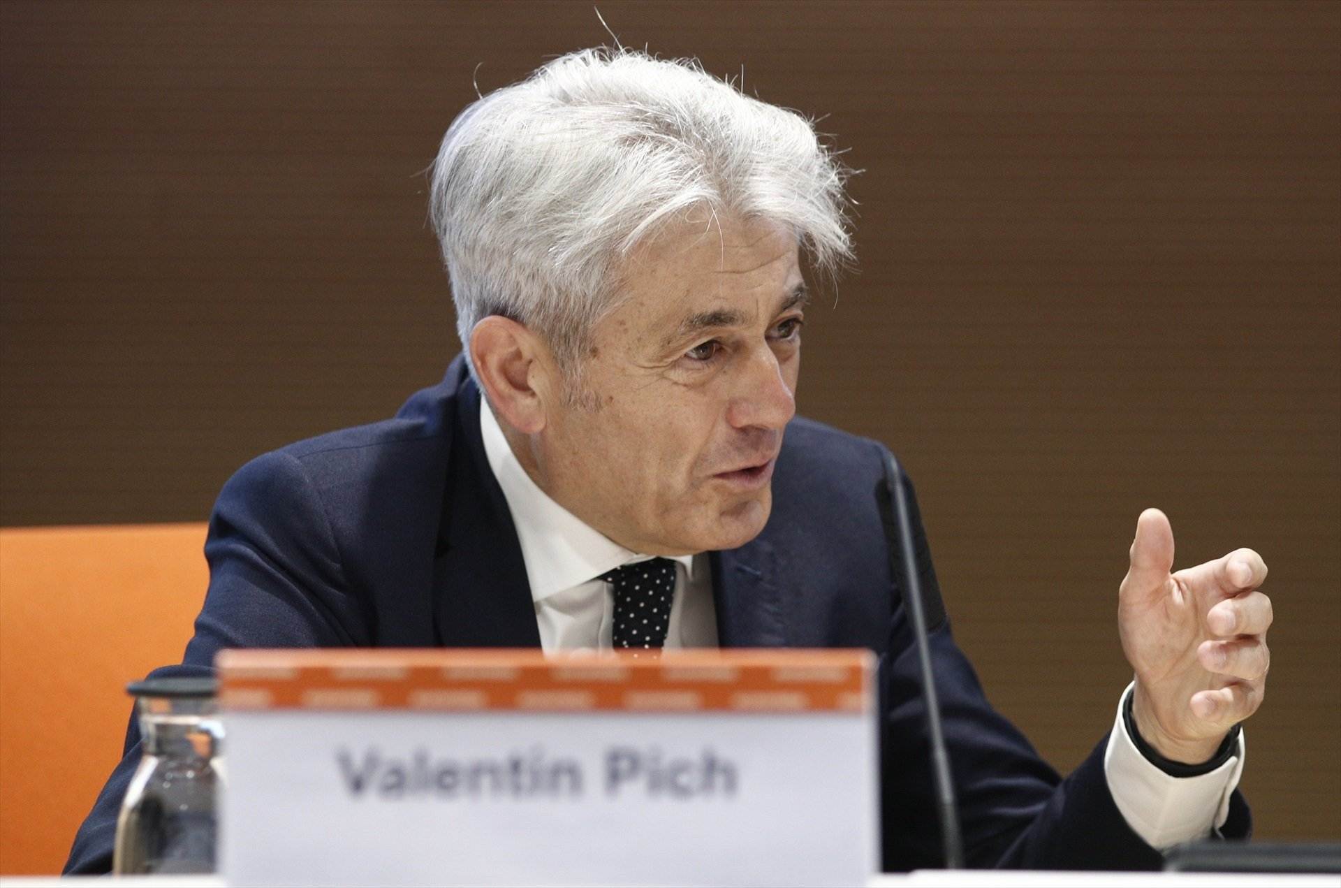 El presidente del Consejo General de Economistas de España Valentín Pich / EP