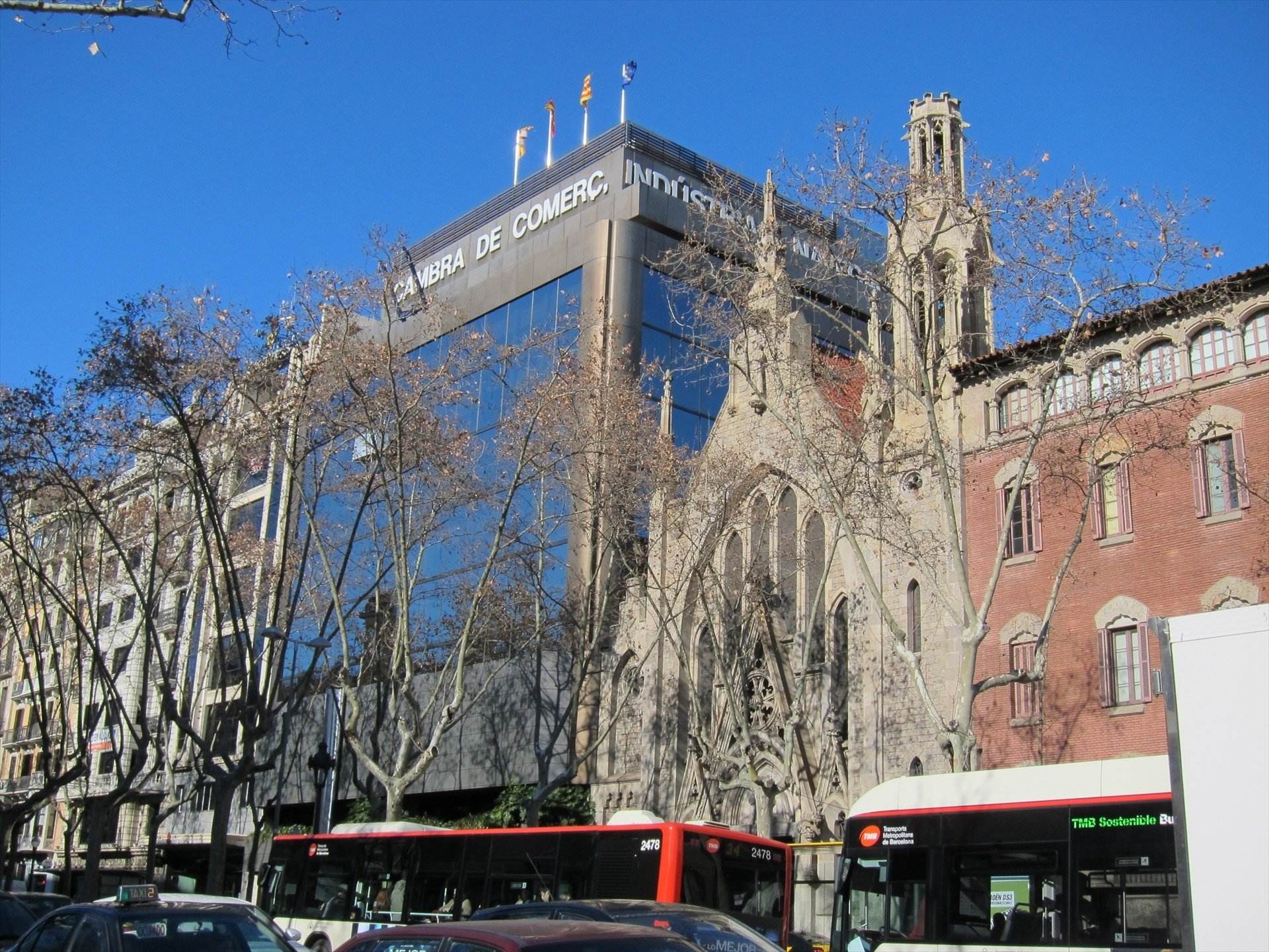 La Cambra de Barcelona crea un 'hub' per a empreses a la seva seu central