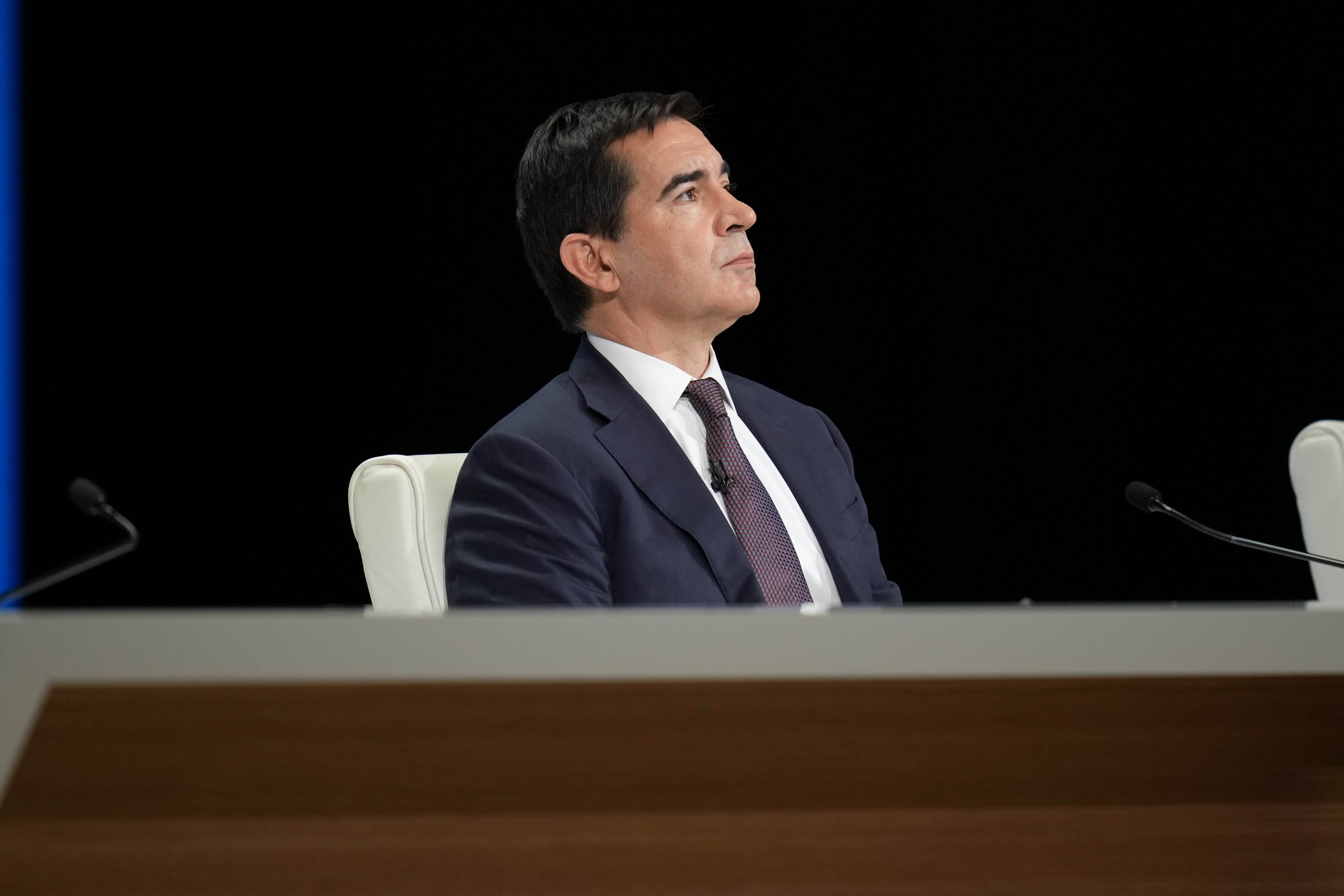 El presidente de BBVA, Carlos Torres 