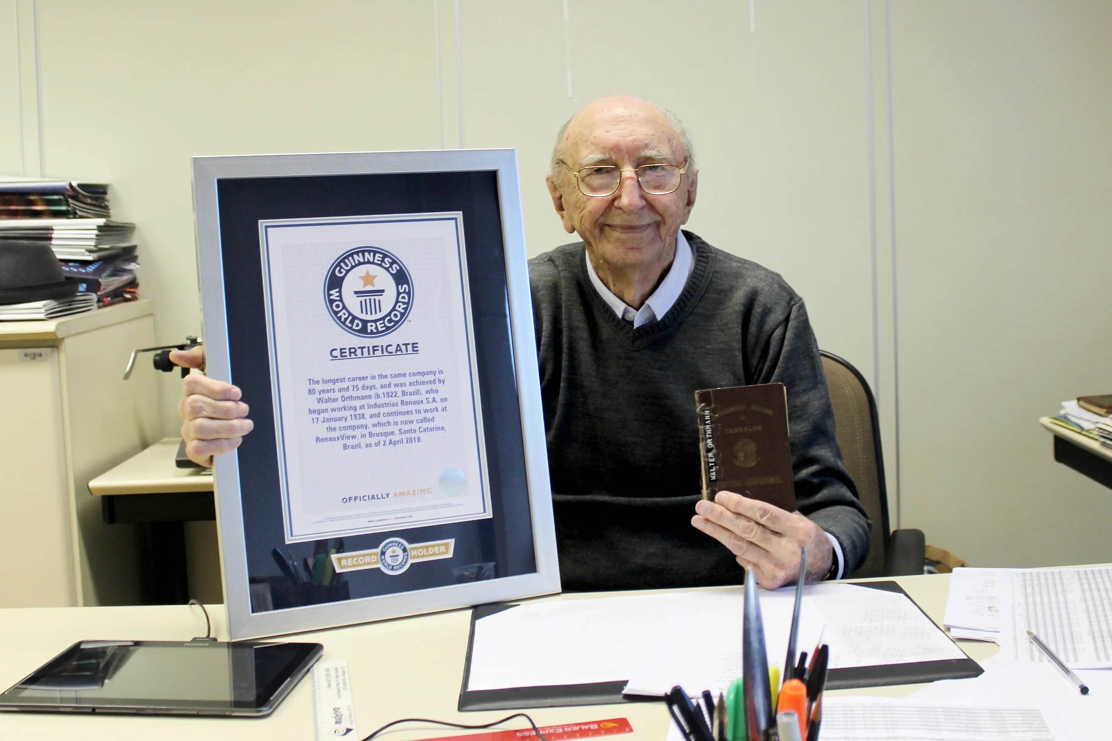Walter Orthmann / Guinness World Records