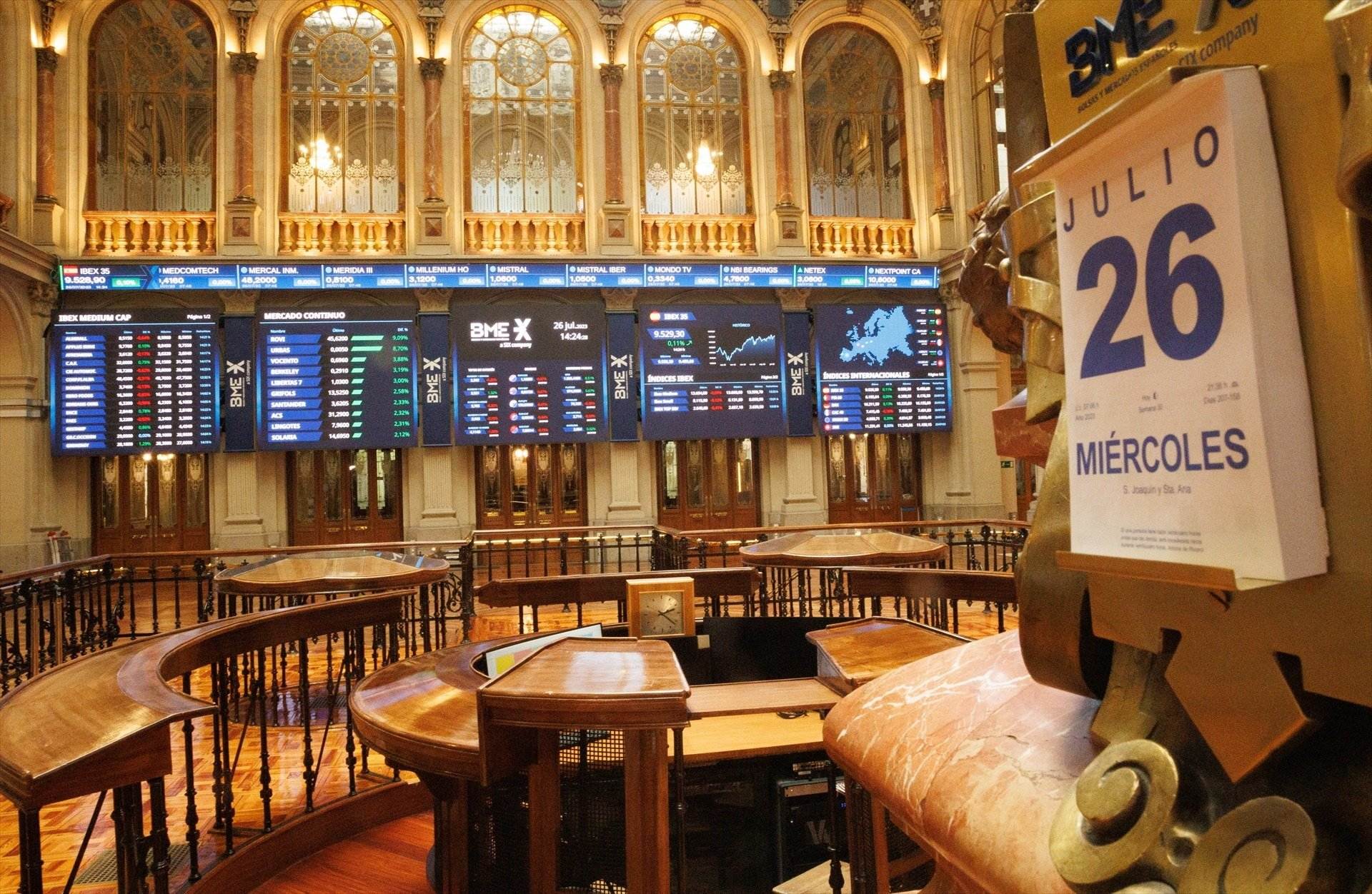 L'Ibex avança un 0,5% en l'obertura i aconsegueix els 9.400 punts a l'espera de l'IPC dels Estats Units