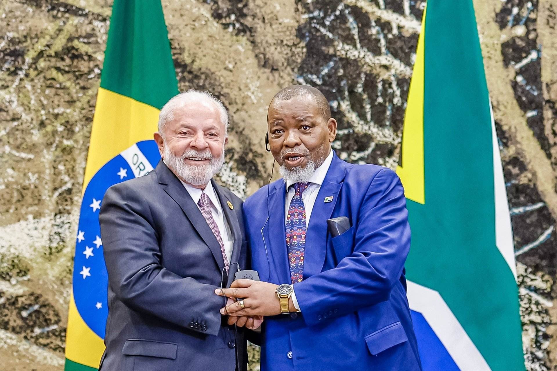 EuropaPress 5392467 handout 22 august 2023 south africa pretoria brazilian president luiz