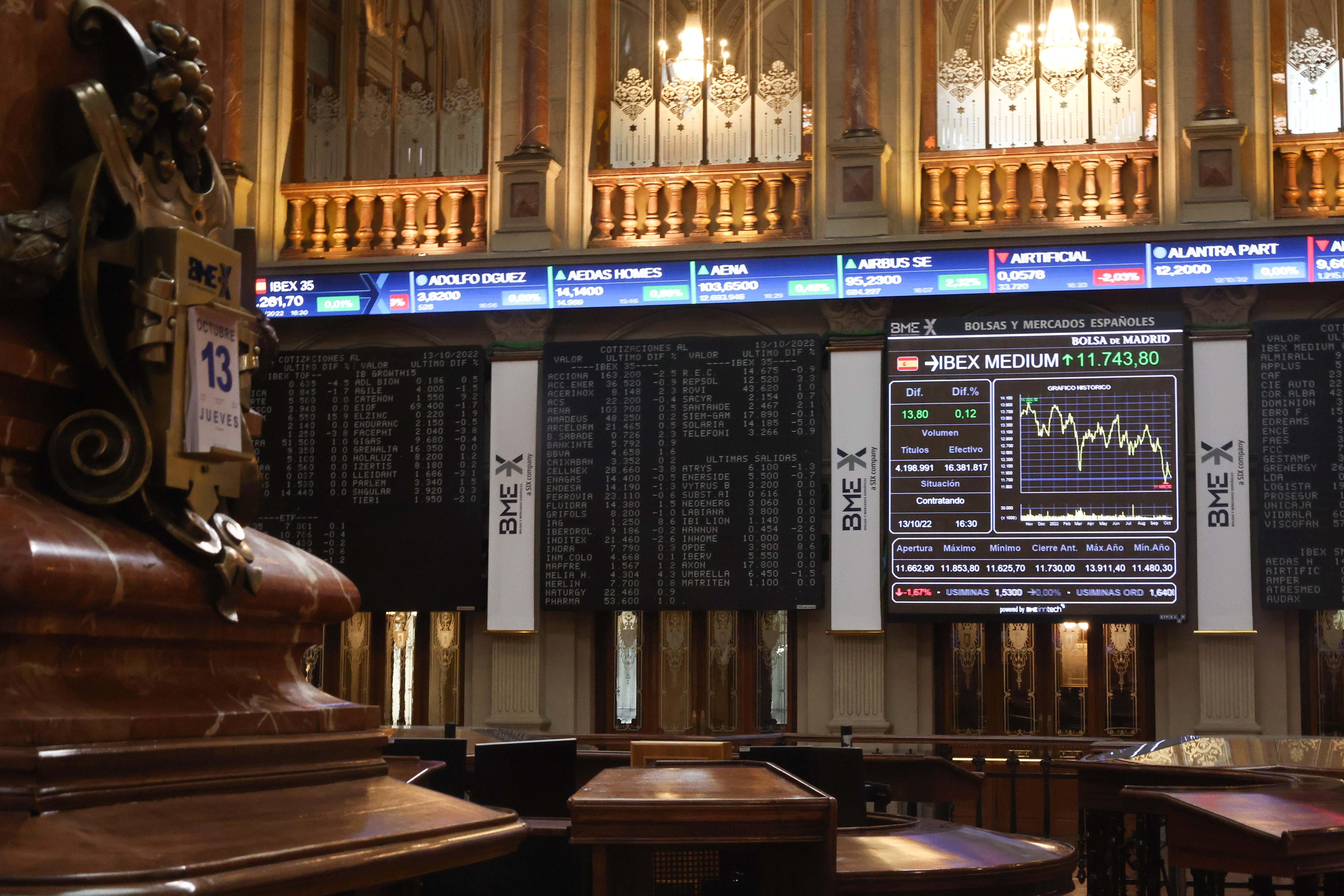 Bolsa de Madrid. Europa Press