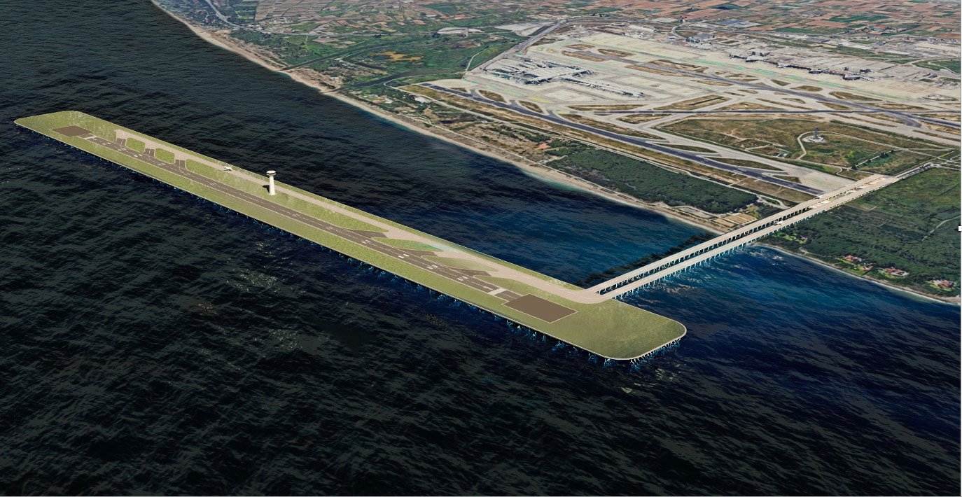 El Prat: defienden la pista sobre el mar y desviar vuelos para evitar la masificación turística