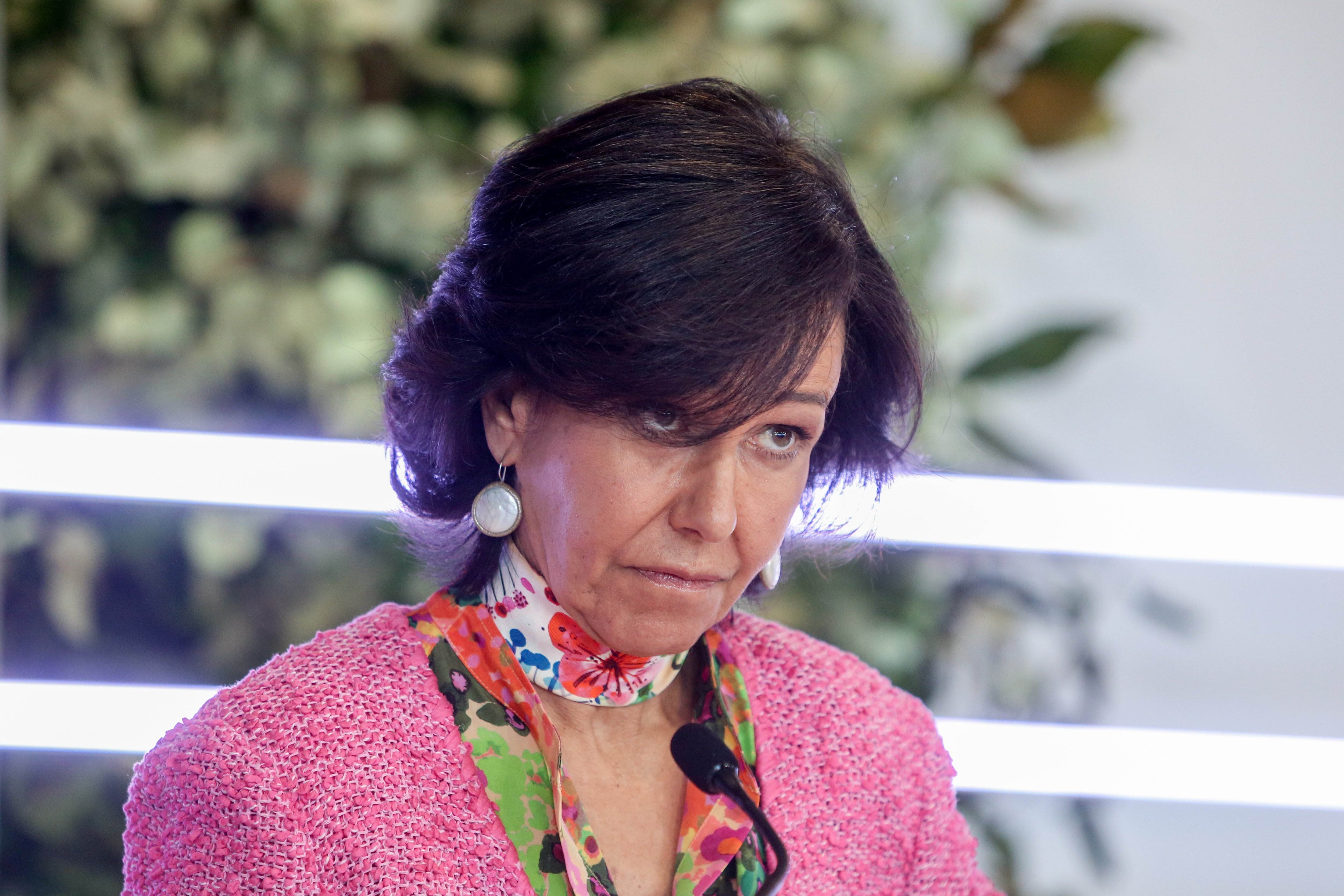 La presidenta del Santander, Ana Botín