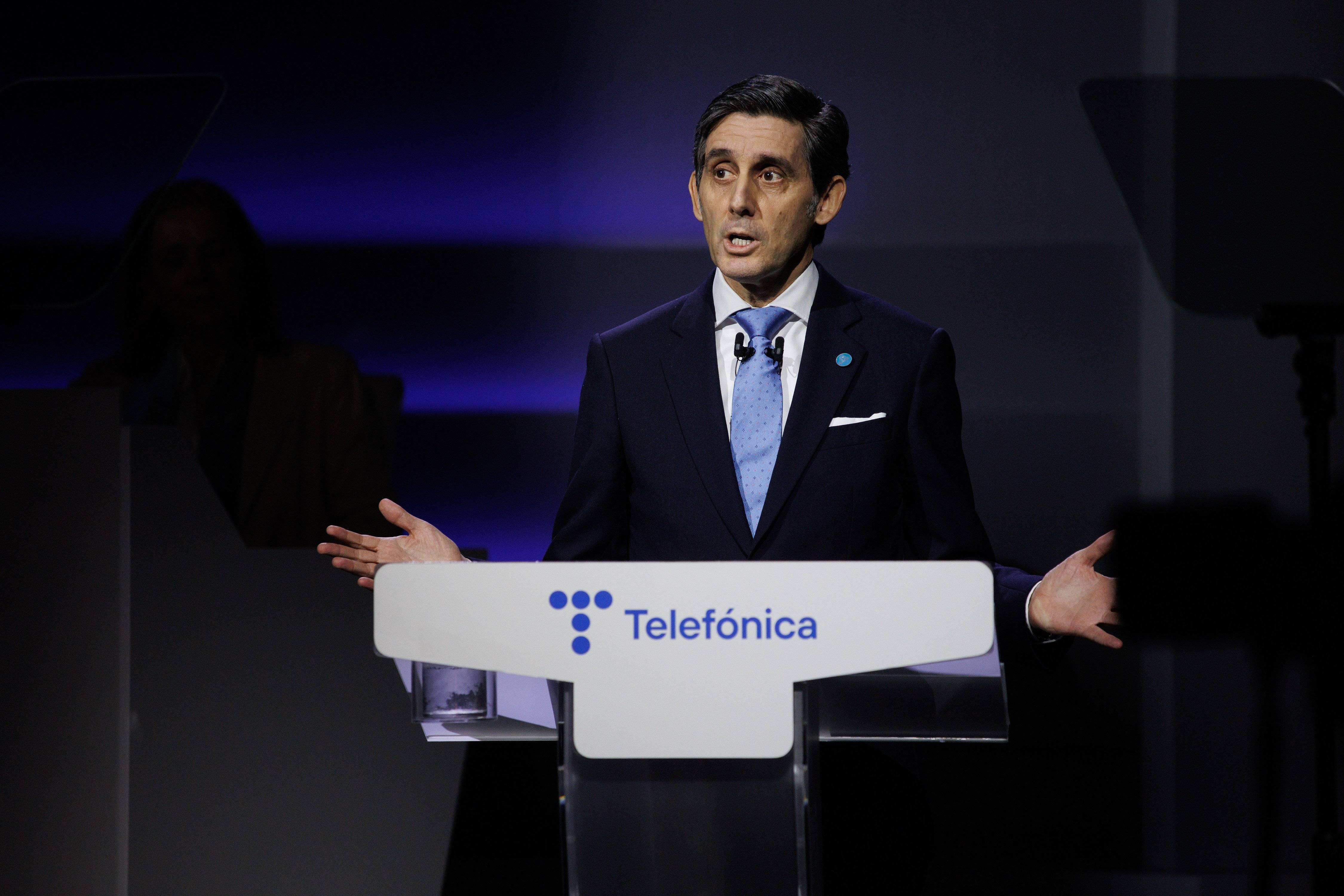 El presidente de Telefónica, José María Álvarez-Pallete 