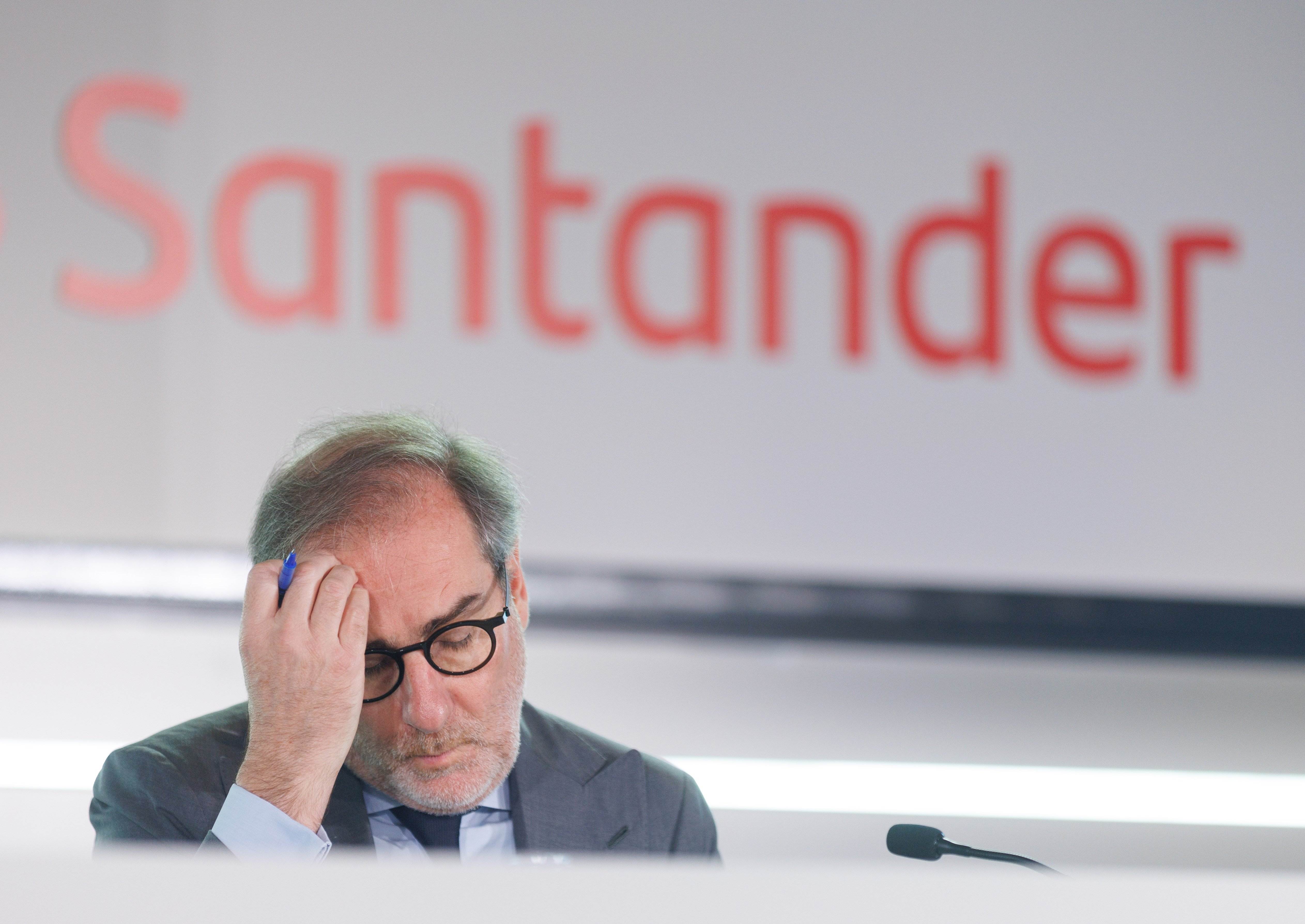El consejero delegado de Santander