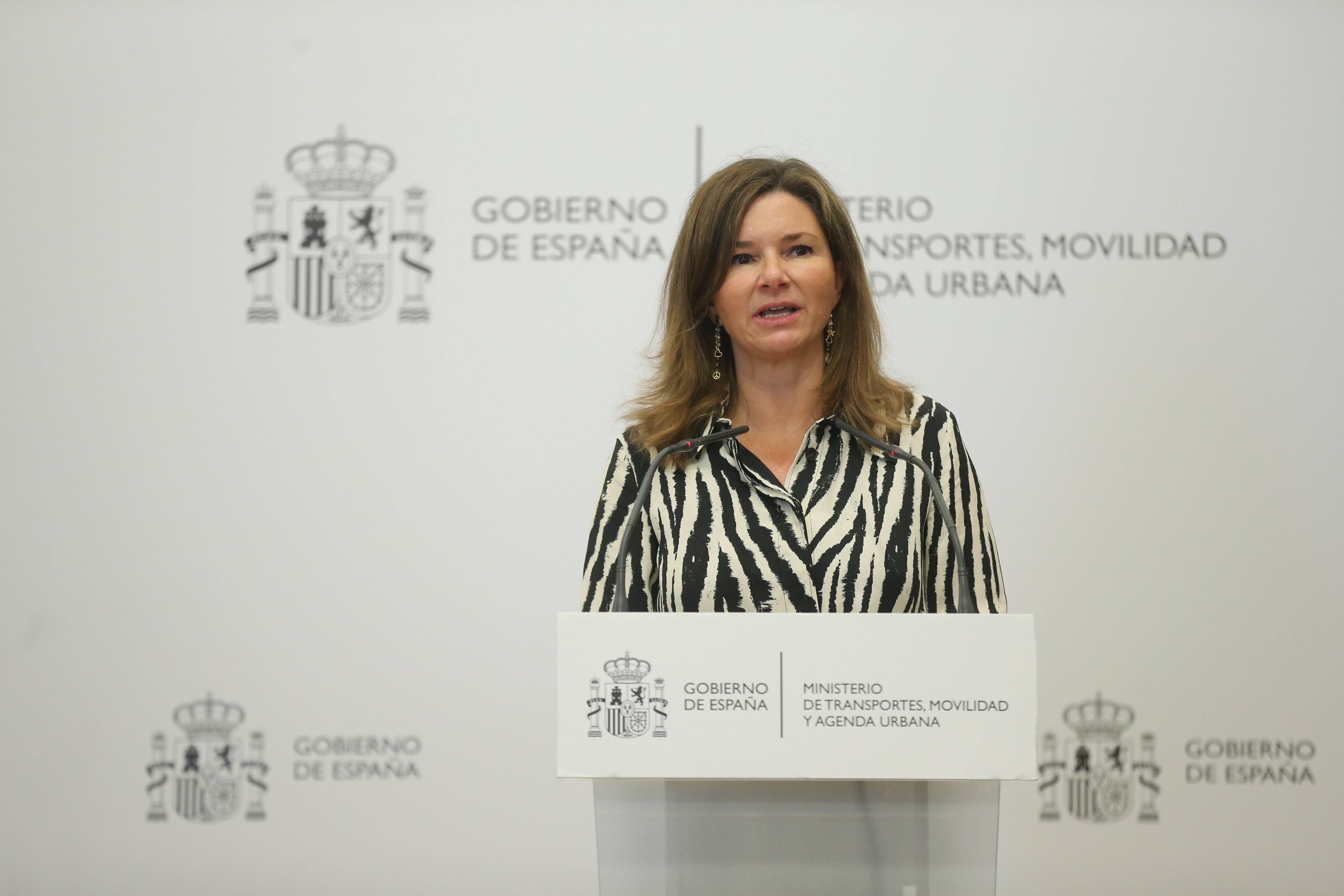 La secretaria general transportes, María José Rallo