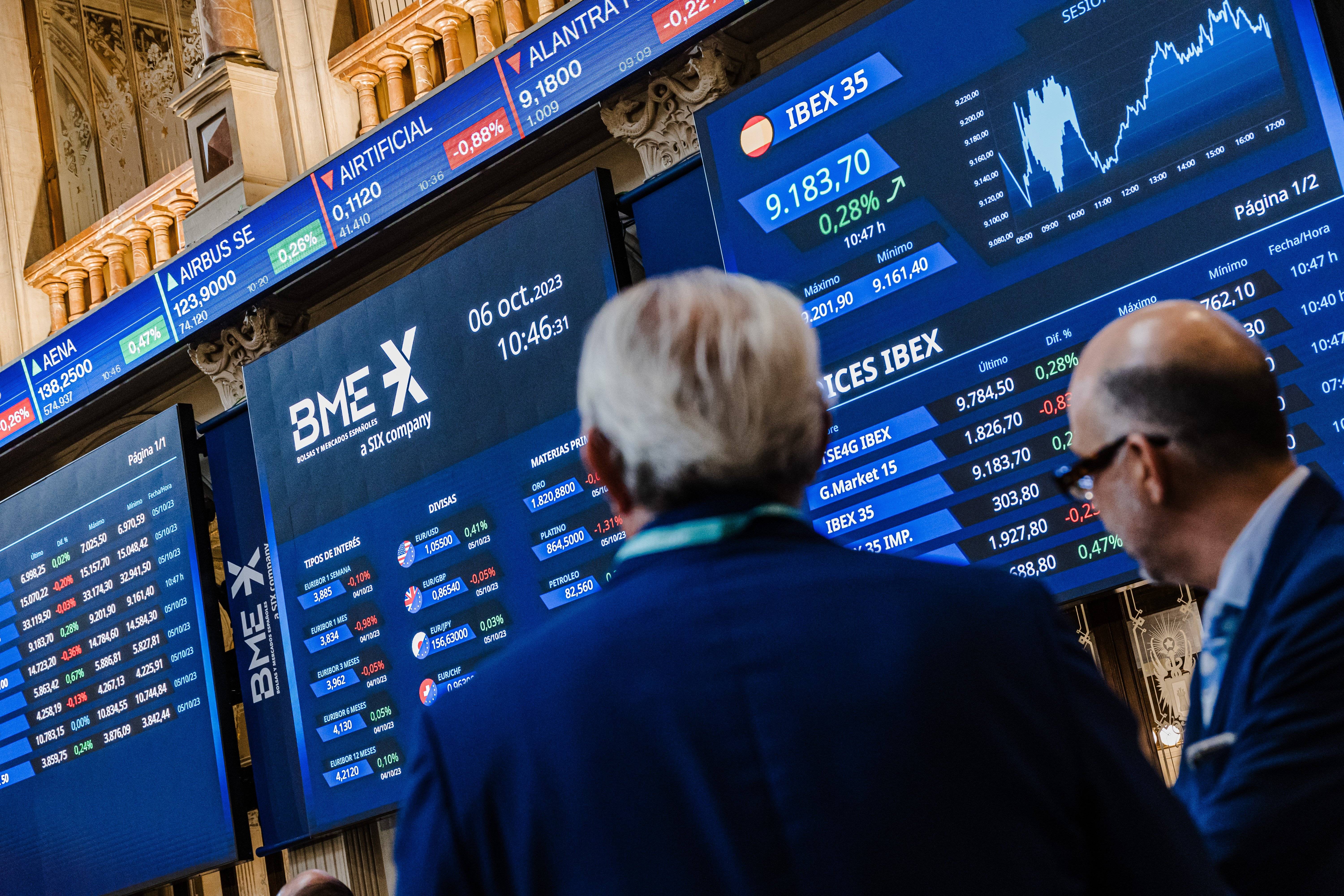 El IBEX 35 sube un 0,6% en la apertura tras la pausa de la Fed