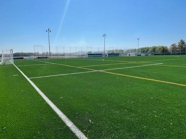 El maíz, el corcho y los huesos de oliva salvarán los campos de césped artificial