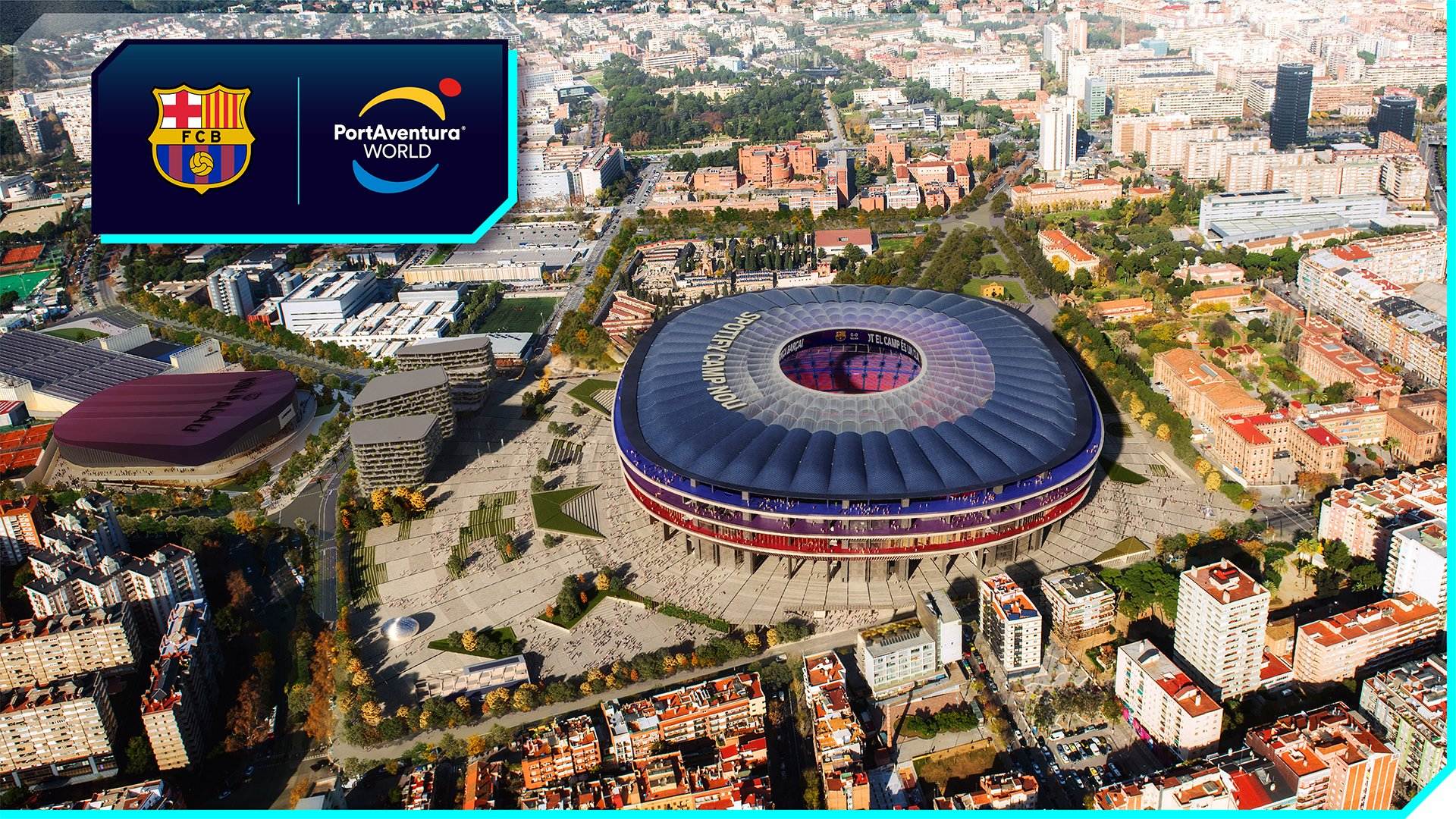 El Barça i Port Aventura s'uneixen per crear un gran parc temàtic