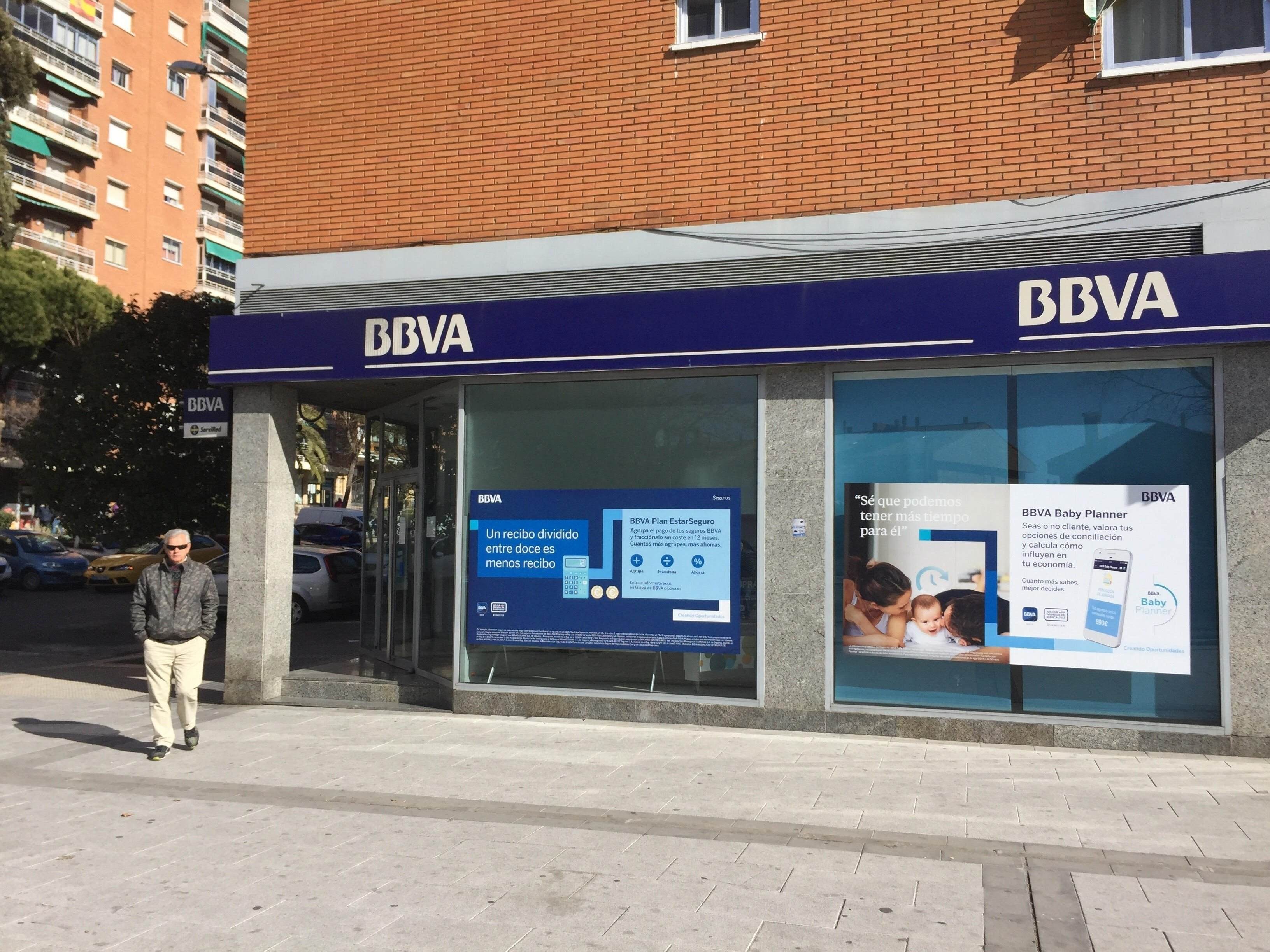 Una oficina de BBVA