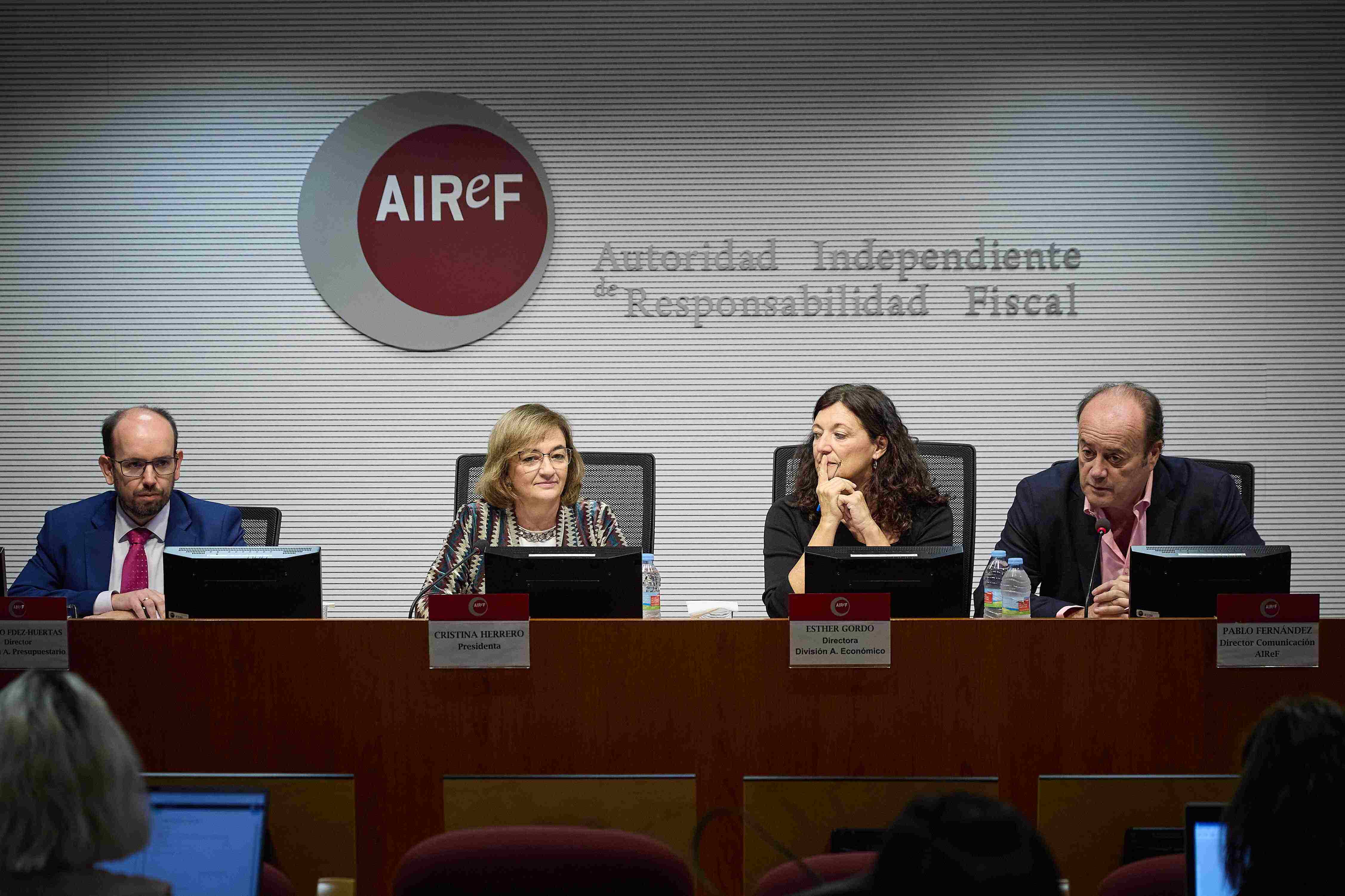 Cristina Herrero, presidenta de Airef. EuropaPress