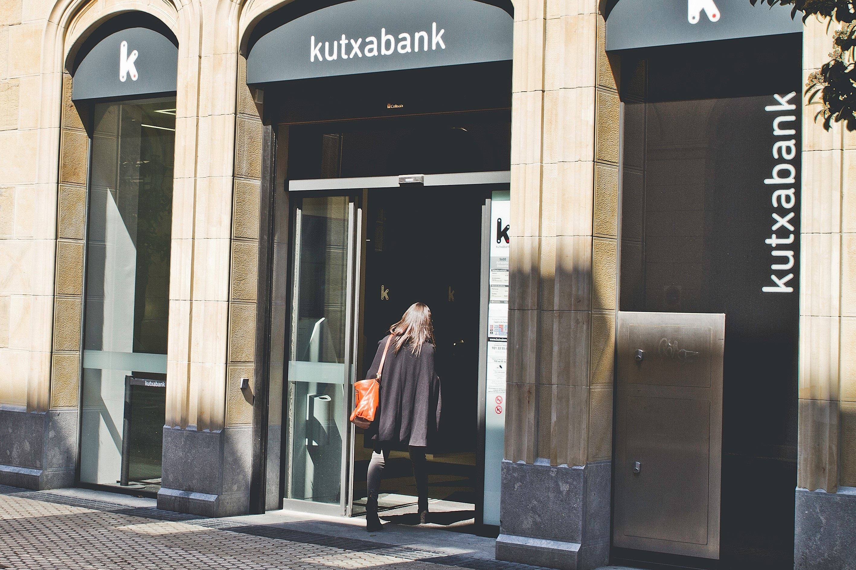 Una oficina de Kutxabank