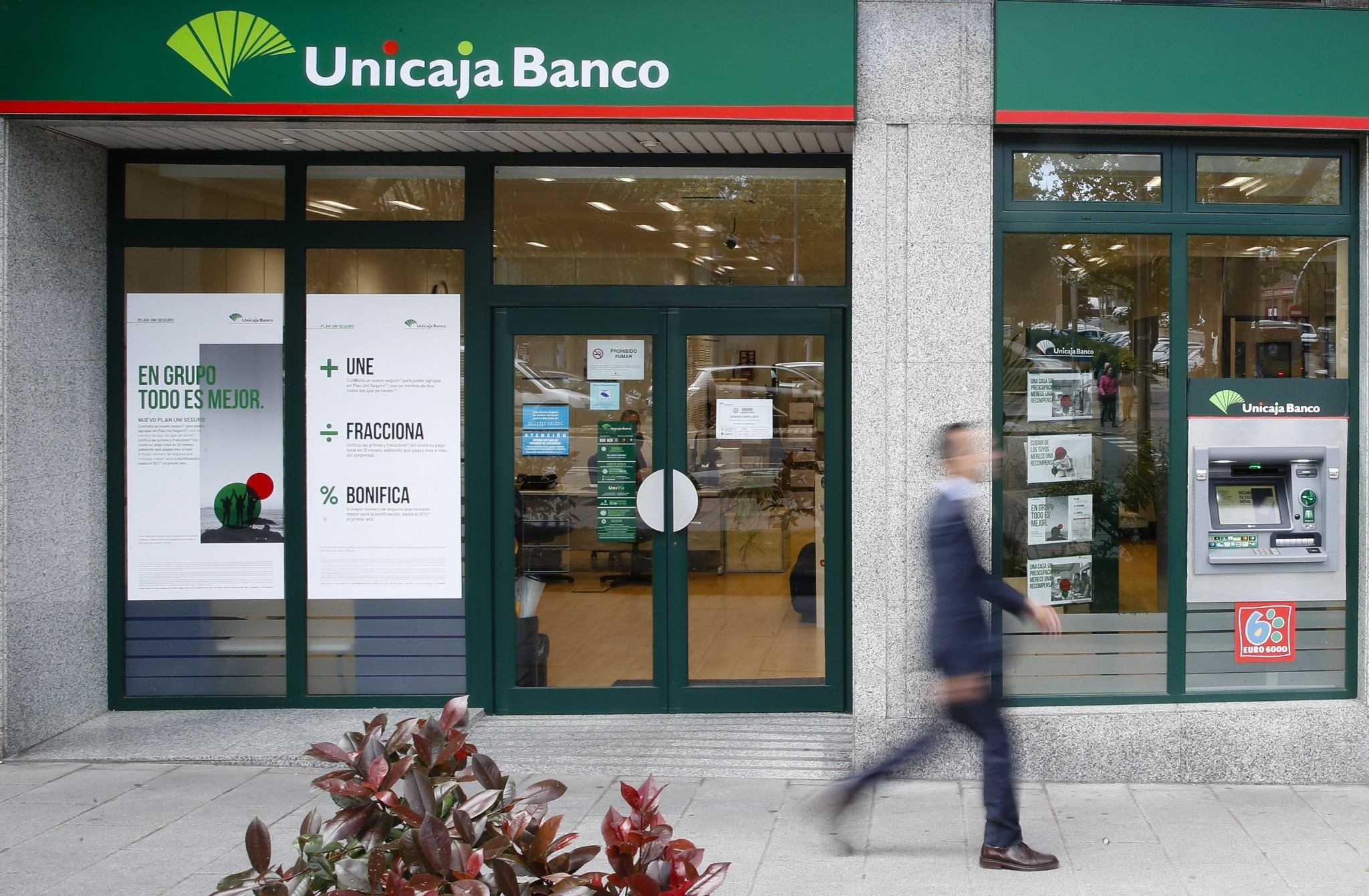 Una oficina de Unicaja