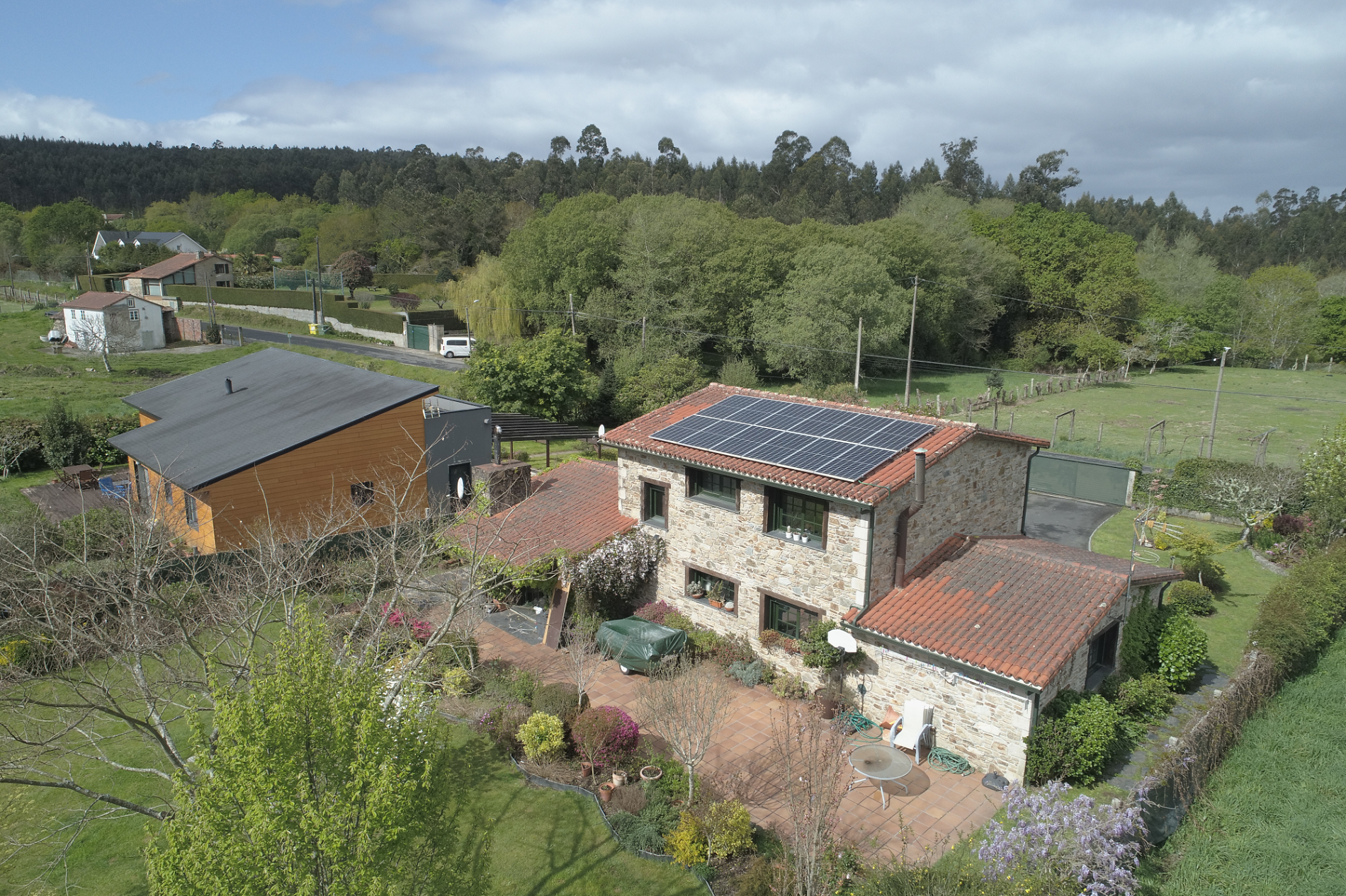 casa placas solares / Naturgy