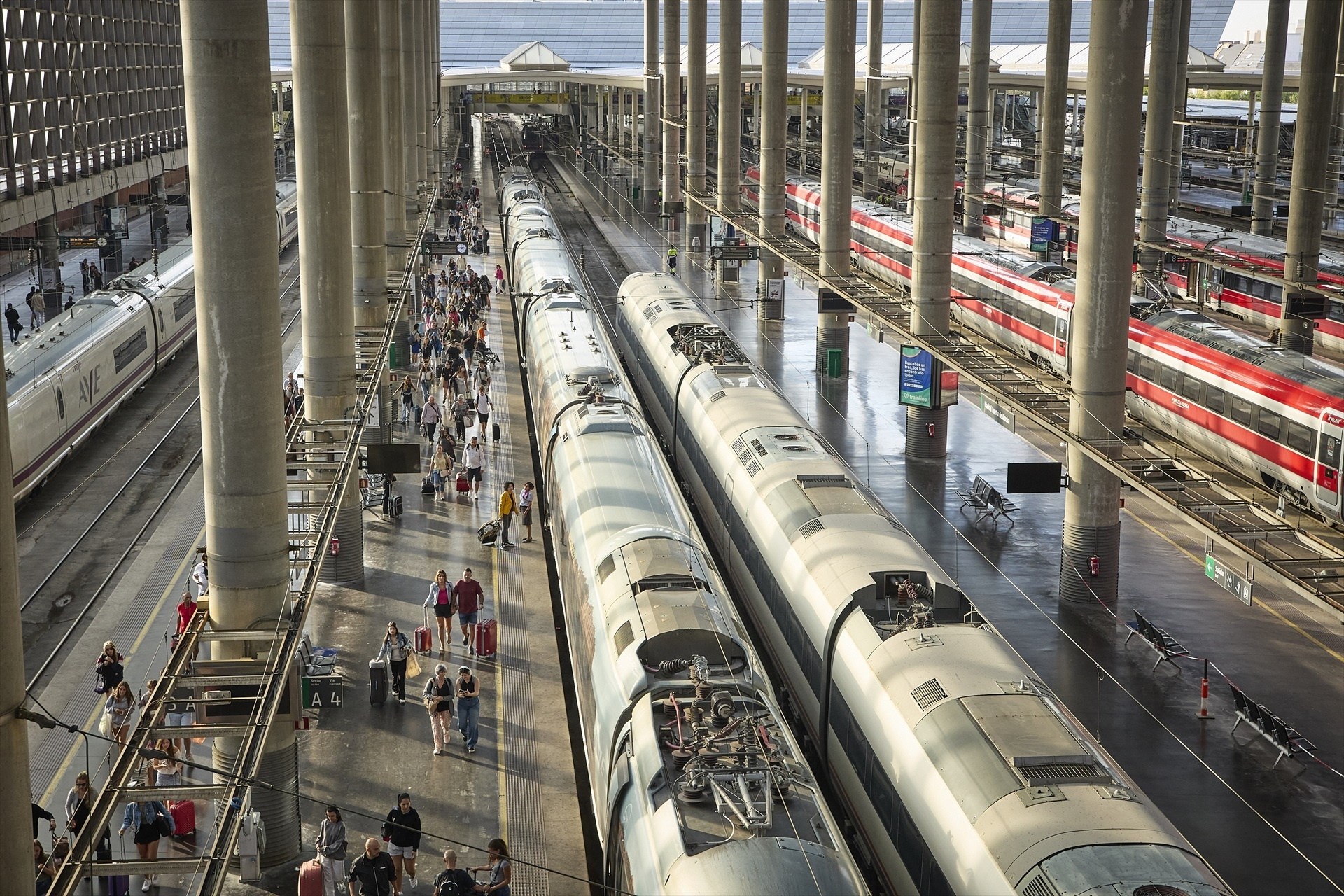 El uso de la Alta Velocidad sube un 31,2% en septiembre, hasta los 2,8 millones de pasajeros