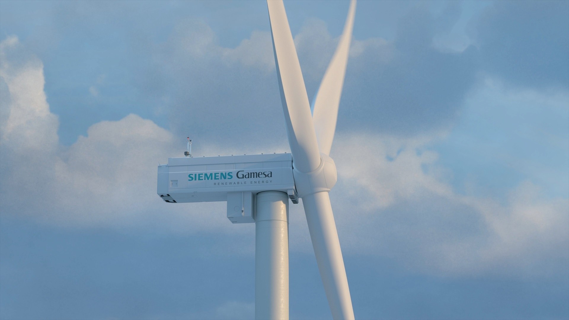 Un aerogenerador de Siemens Gamesa. Foto: Europa Press