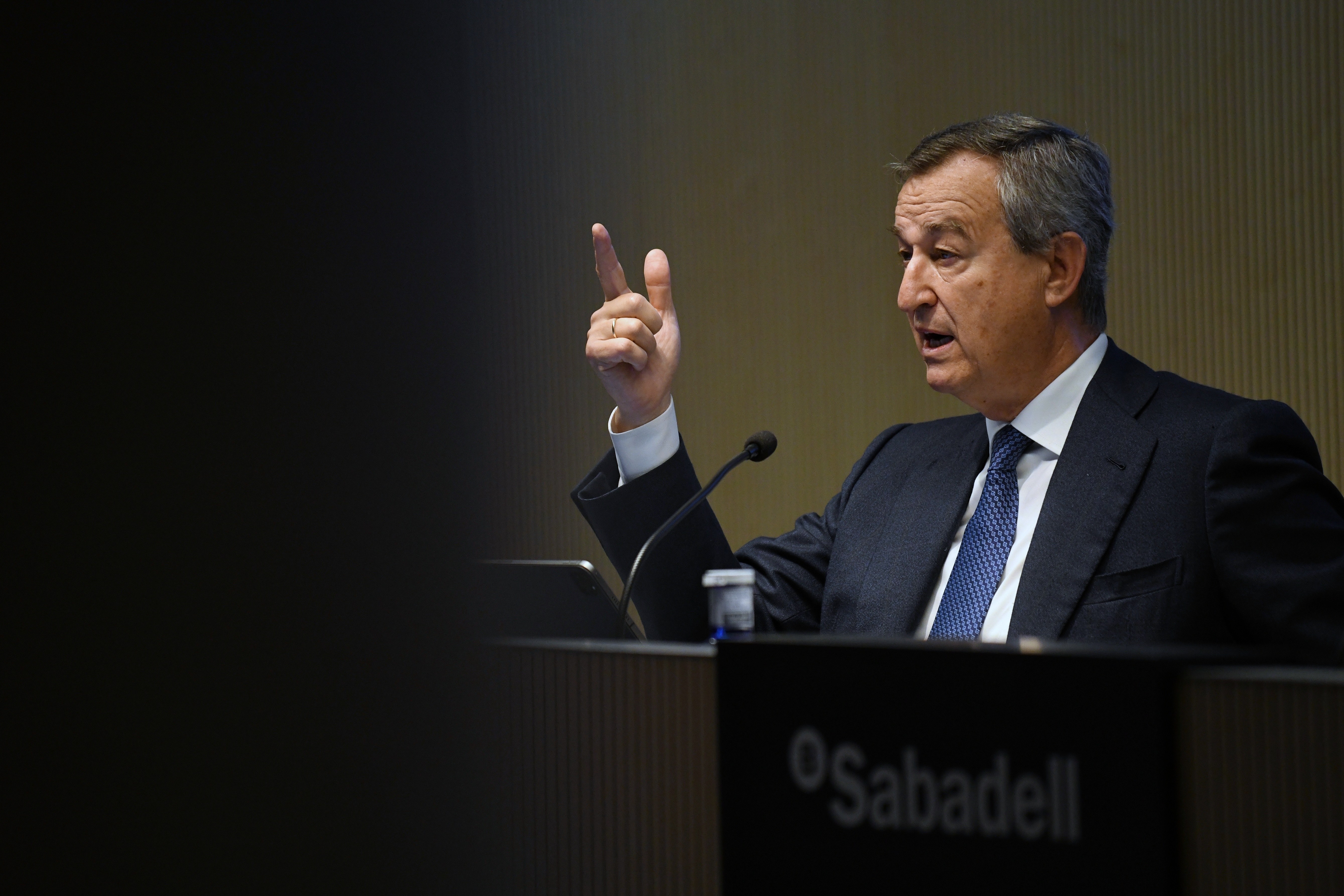 El consejero delegado de Banco Sabadell 