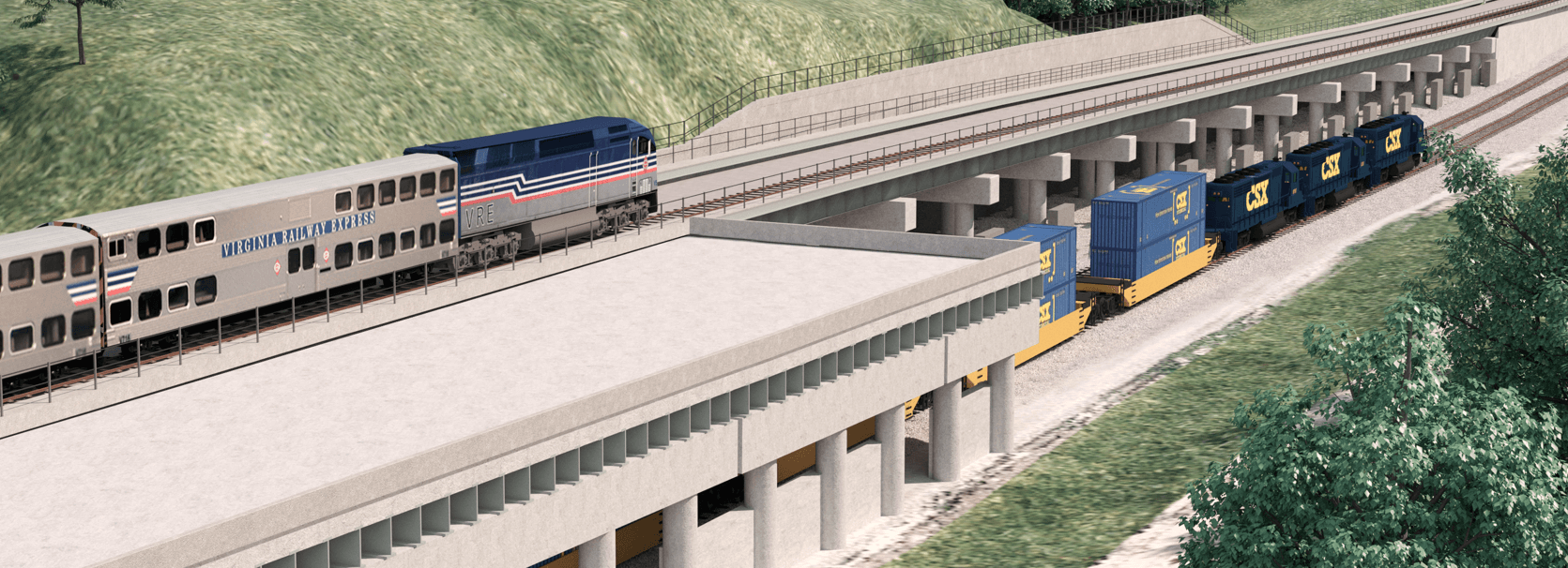 Flatiron (ACS) s'adjudica dos projectes ferroviaris a Virgínia