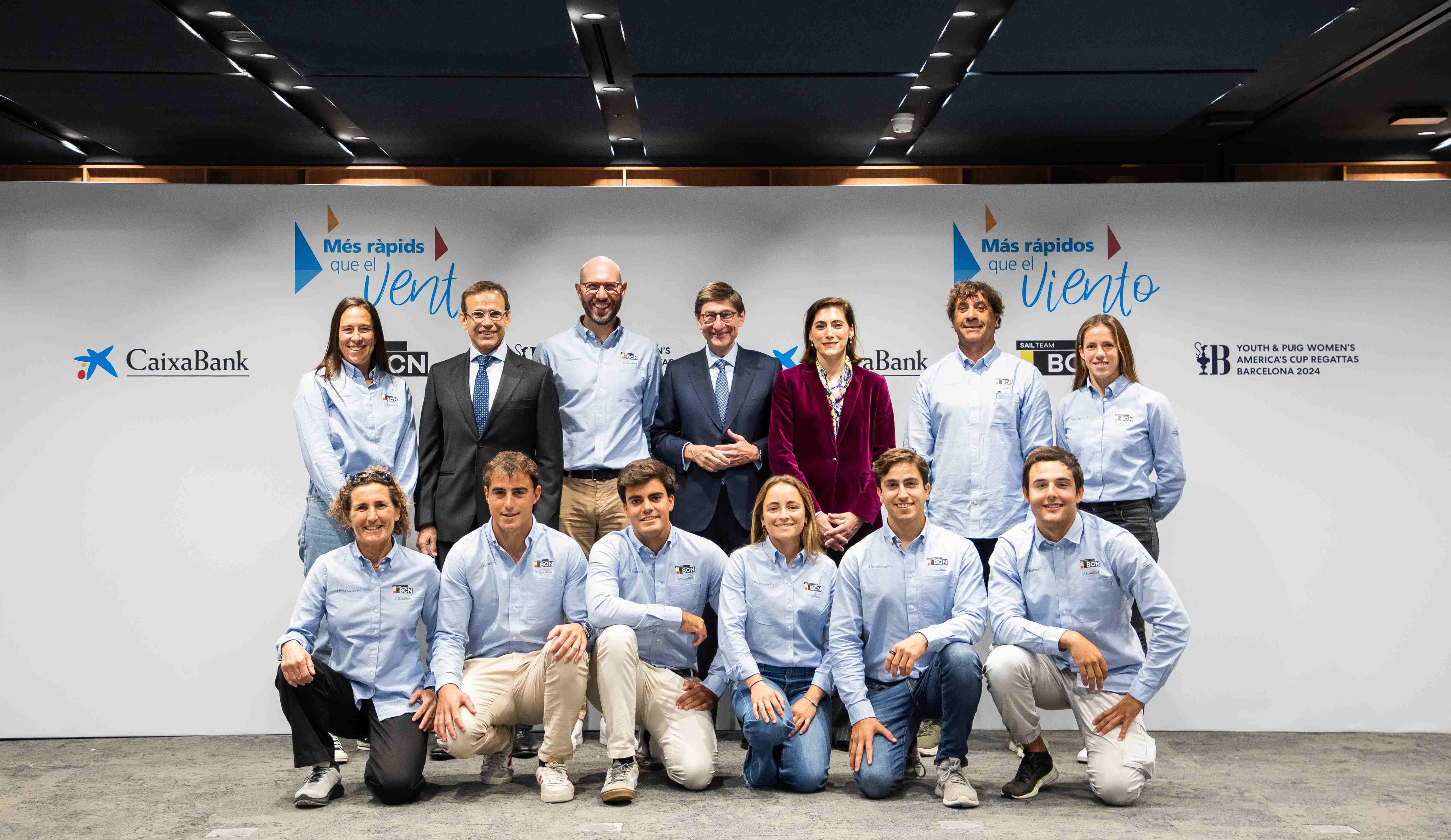 CaixaBank refuerza la Copa América con el patrocinio del Sail Team BCN