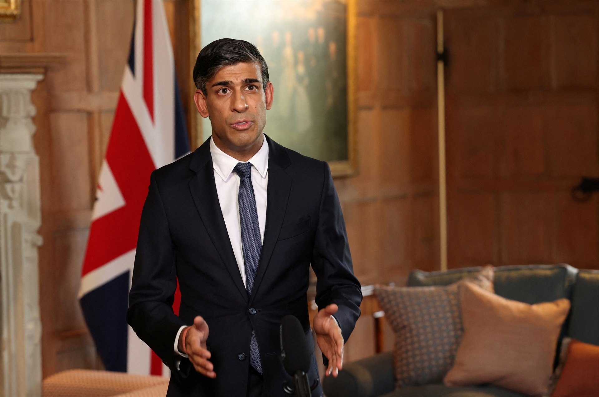 EuropaPress 5493295 08 october 2023 united kingdom aylesbury uk prime minister rishi sunak