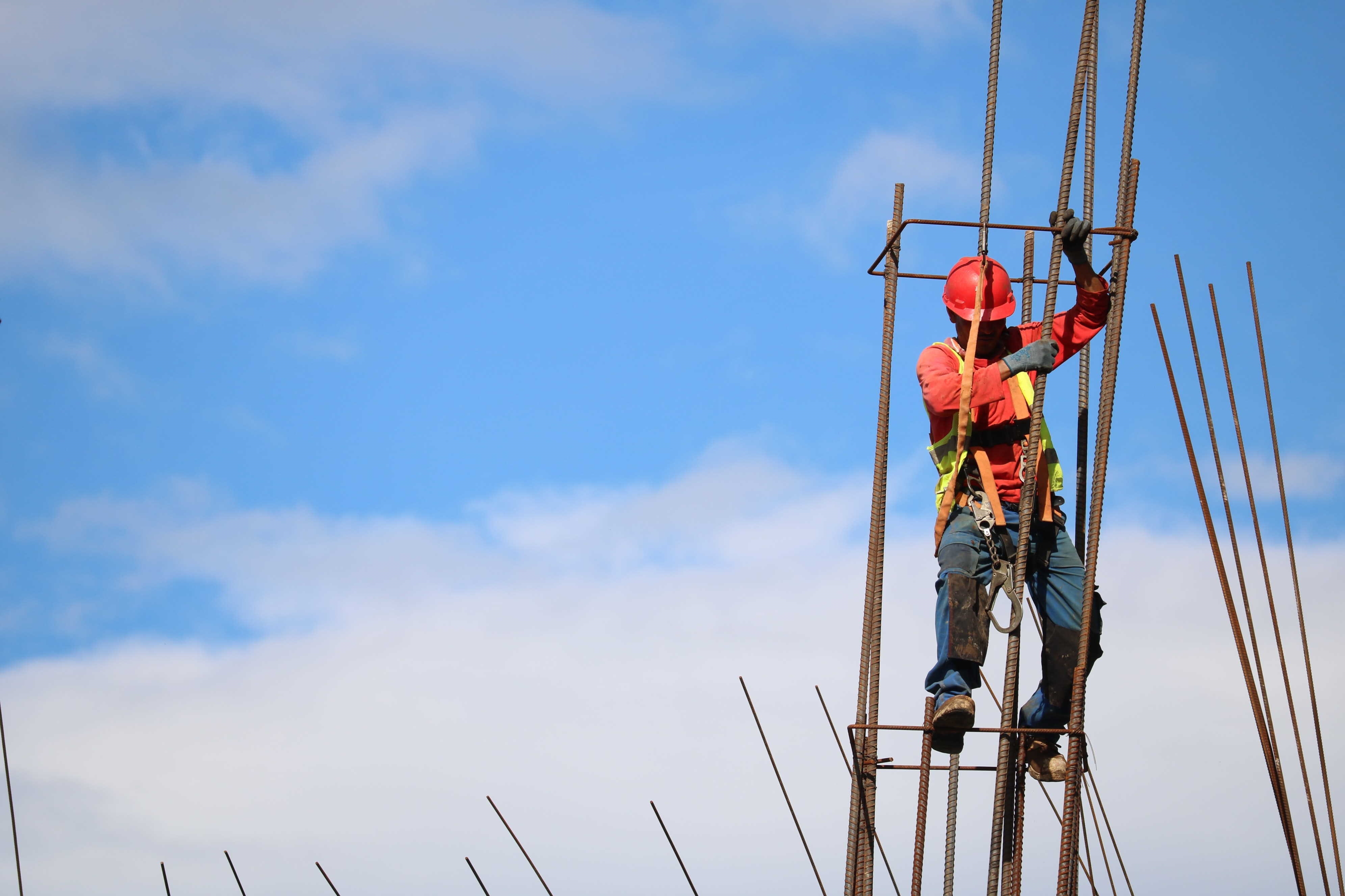 Trabjador de la construcción. Unsplash