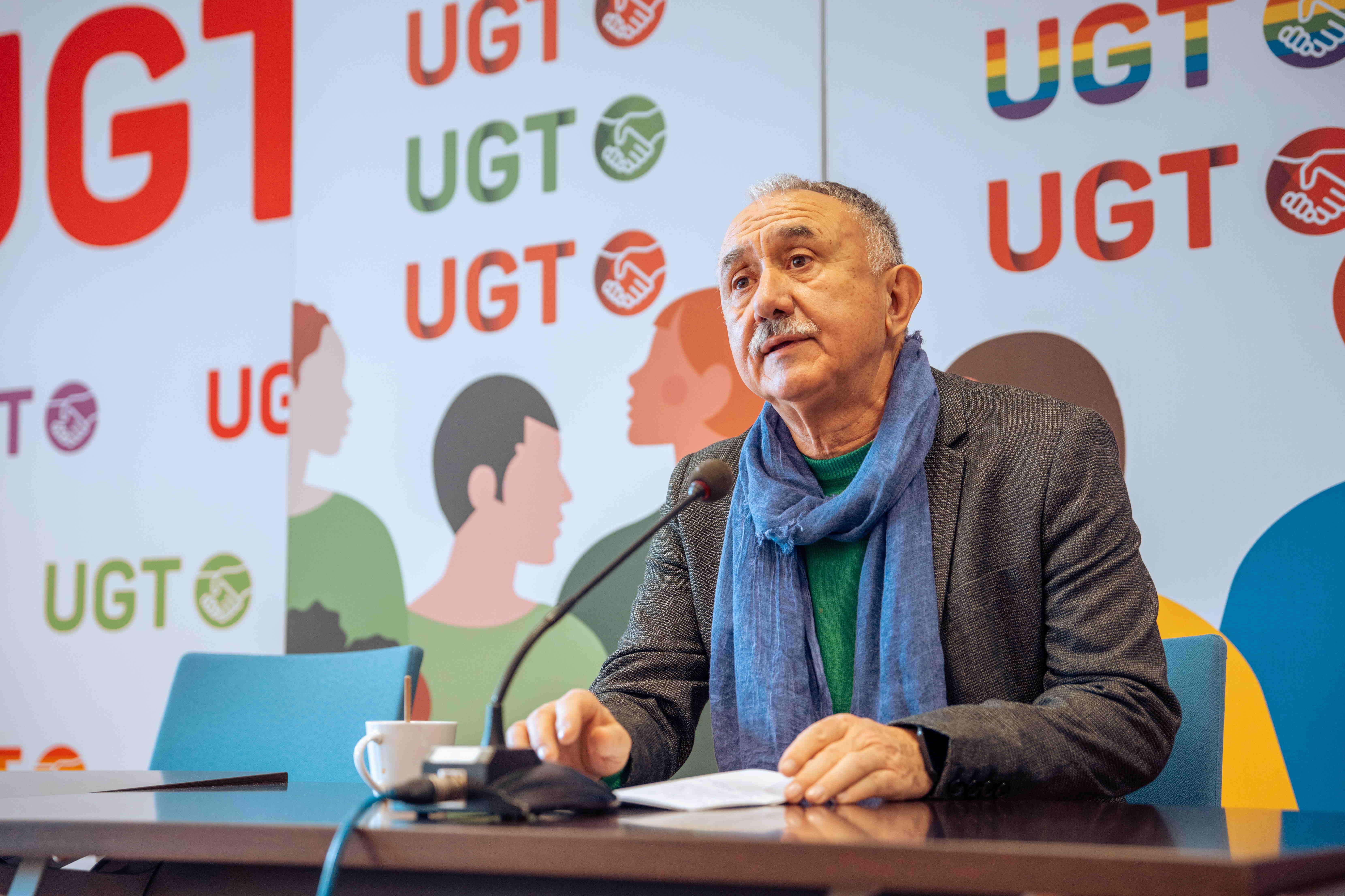 Pepe Álvarez, secretario general de UGT. EP