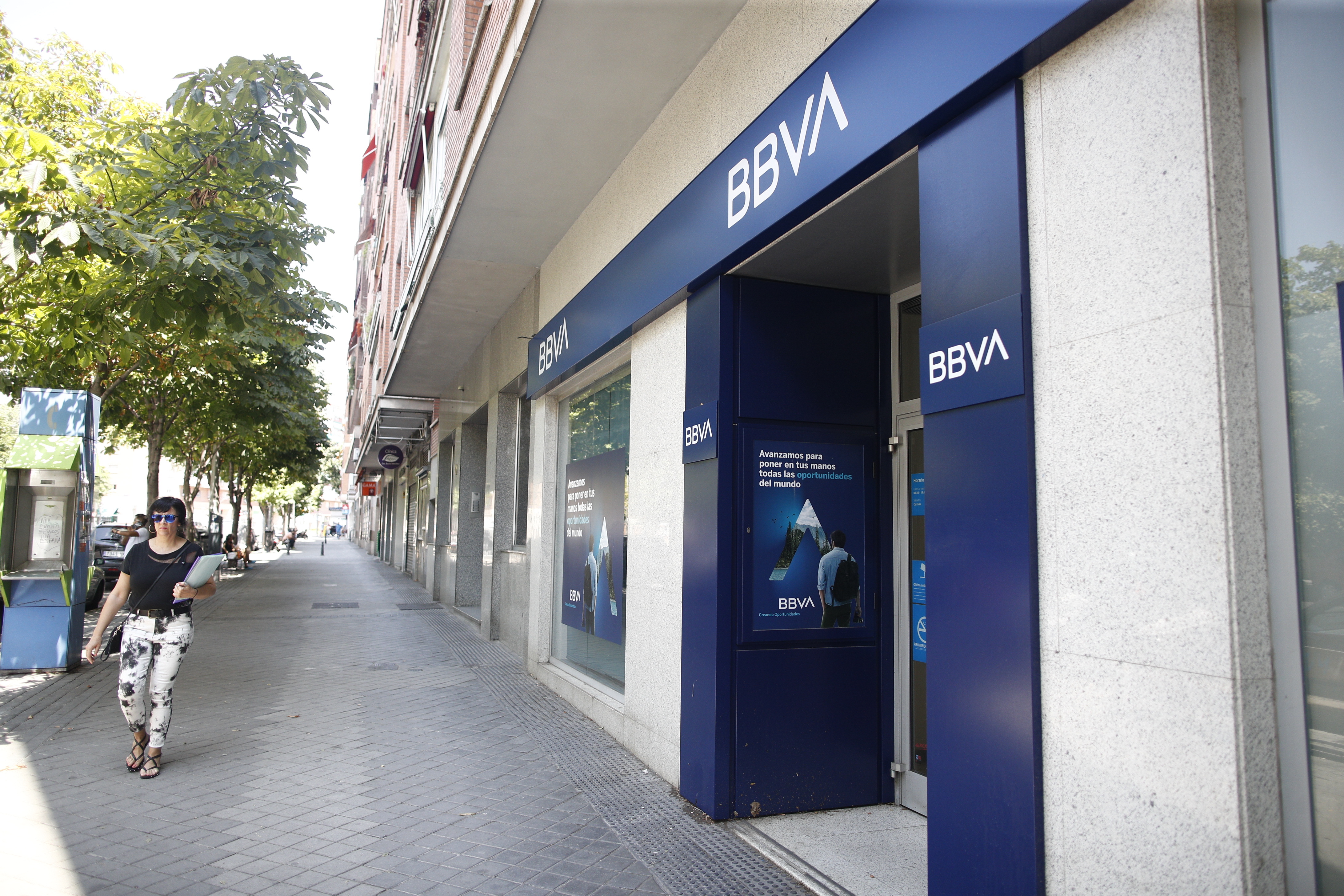 Una oficina de BBVA