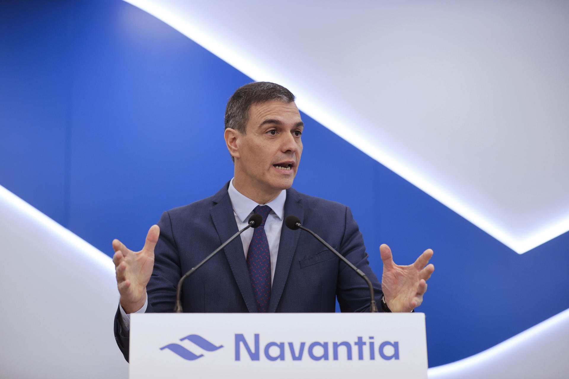 pedro sánchez navantia - EFE