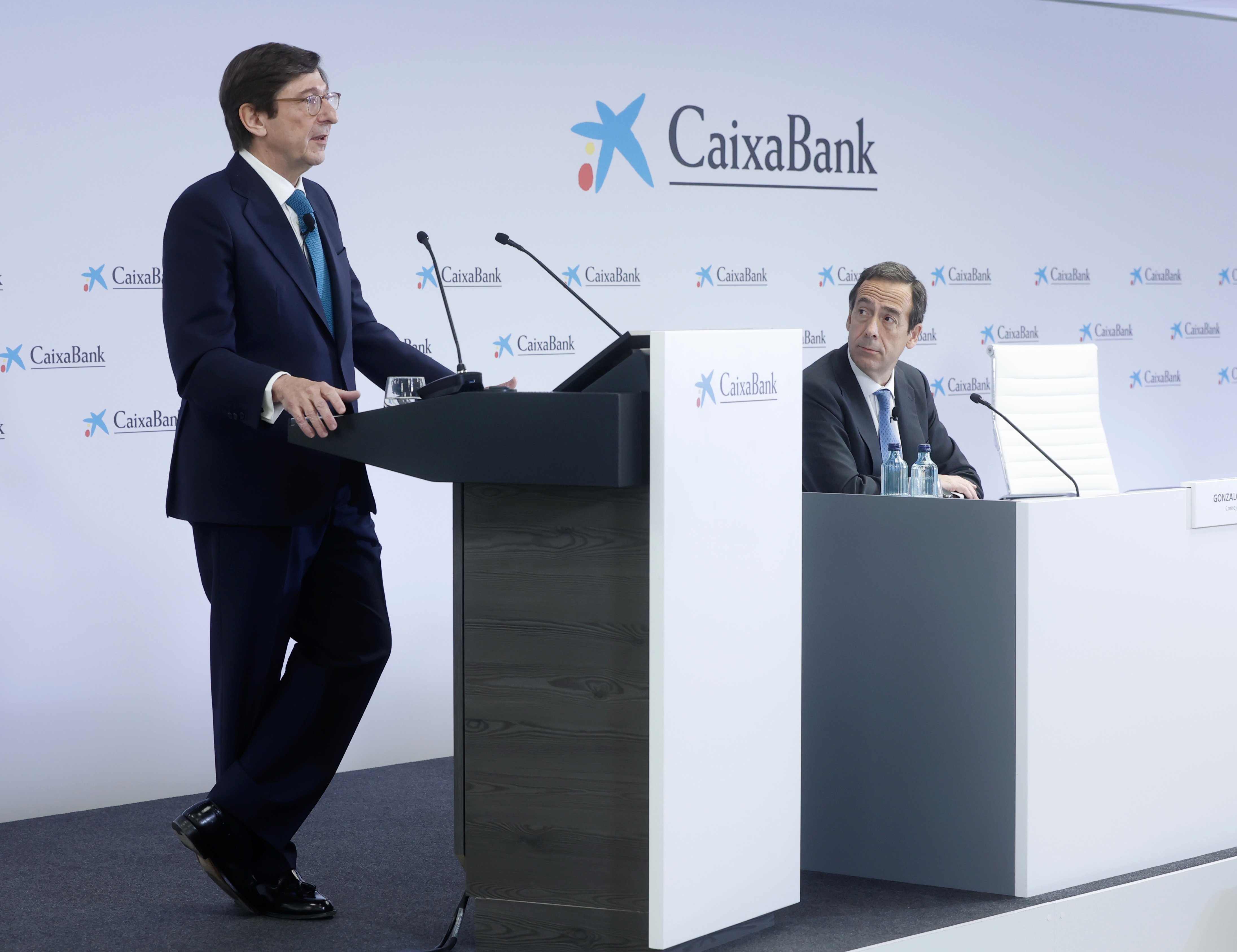 El presidente y el CEO de CaixaBank