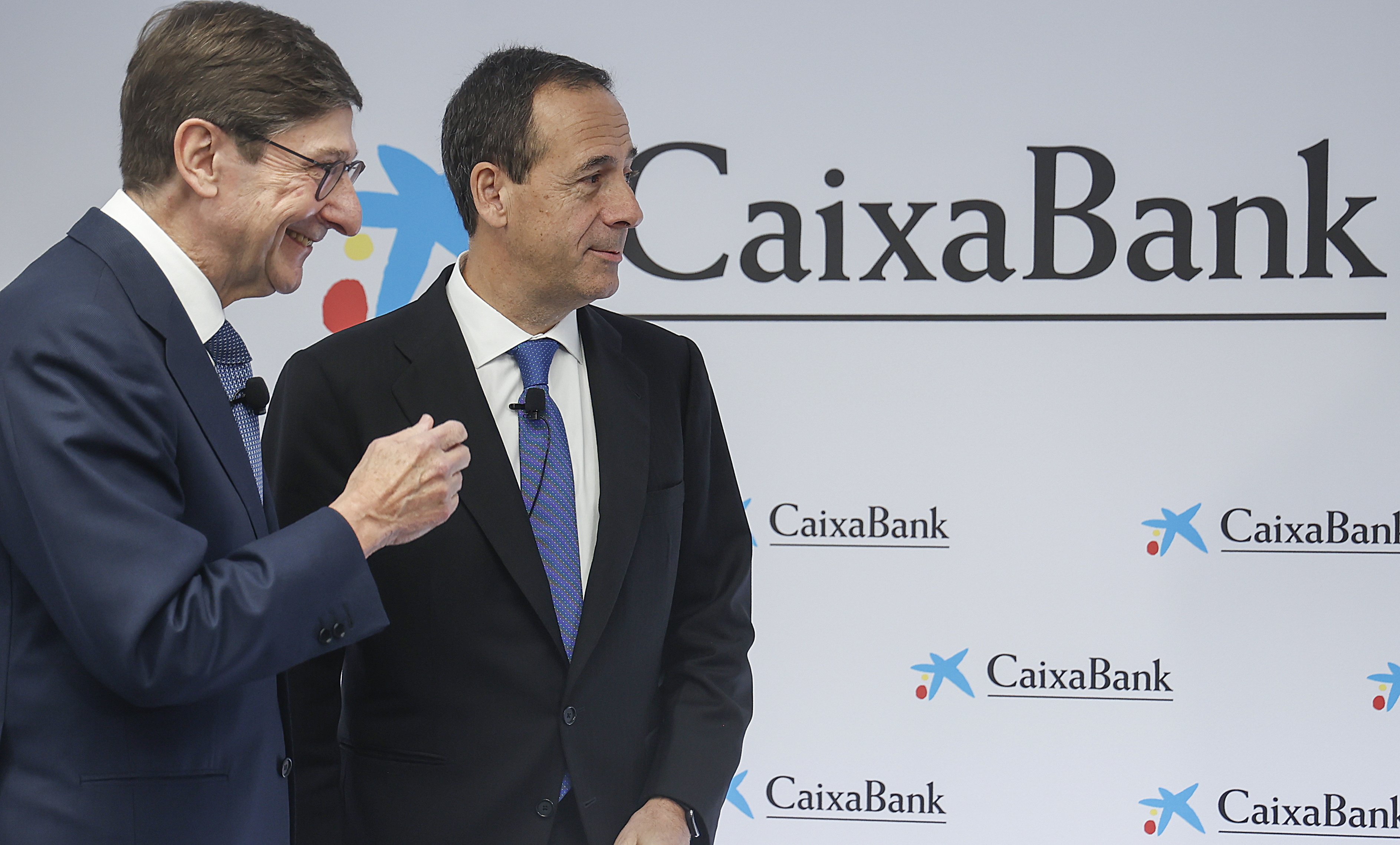 El presidente y el consejero delegado de CaixaBank