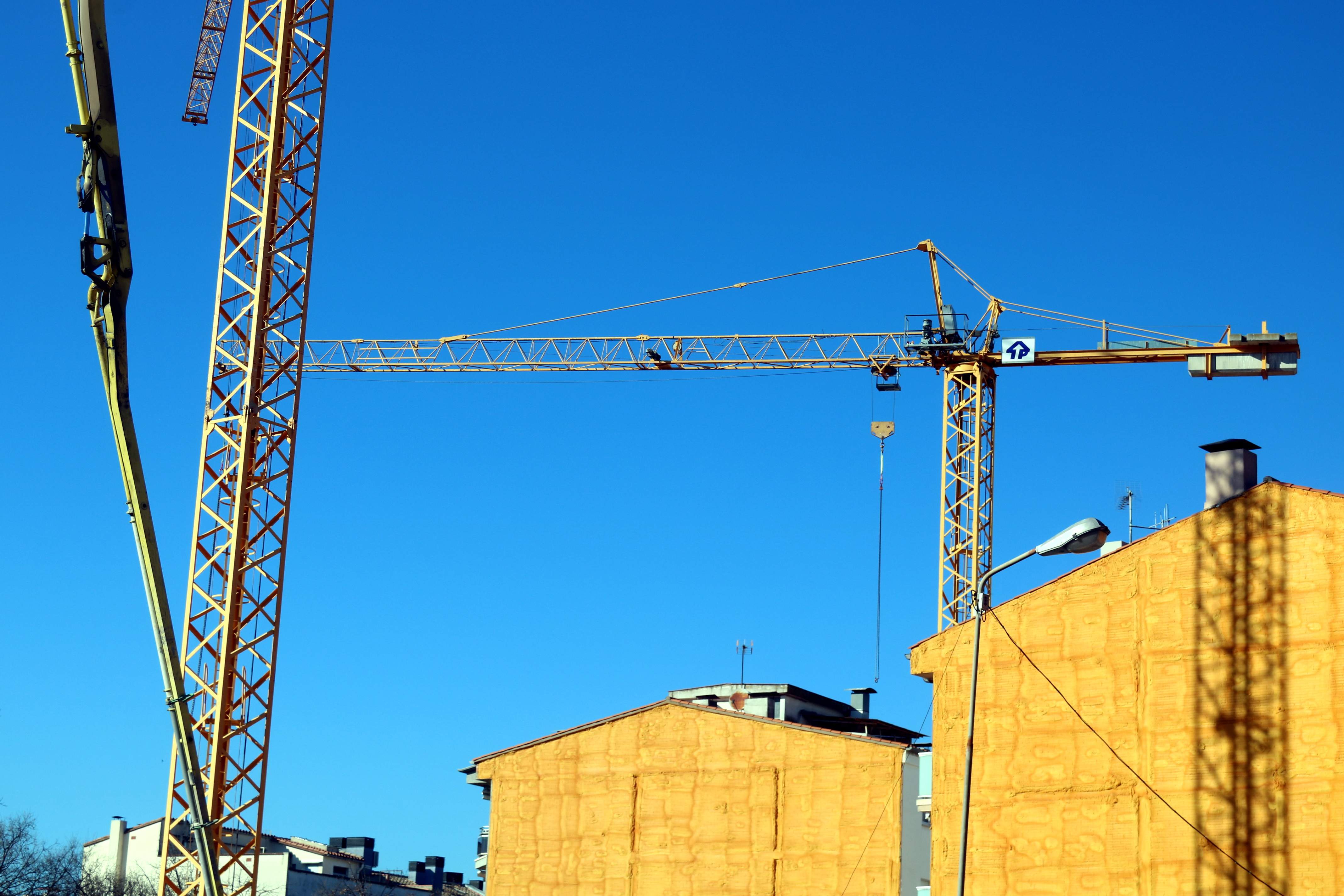 La construcció d'habitatges de nova construcció es desploma un 48,7% a Barcelona