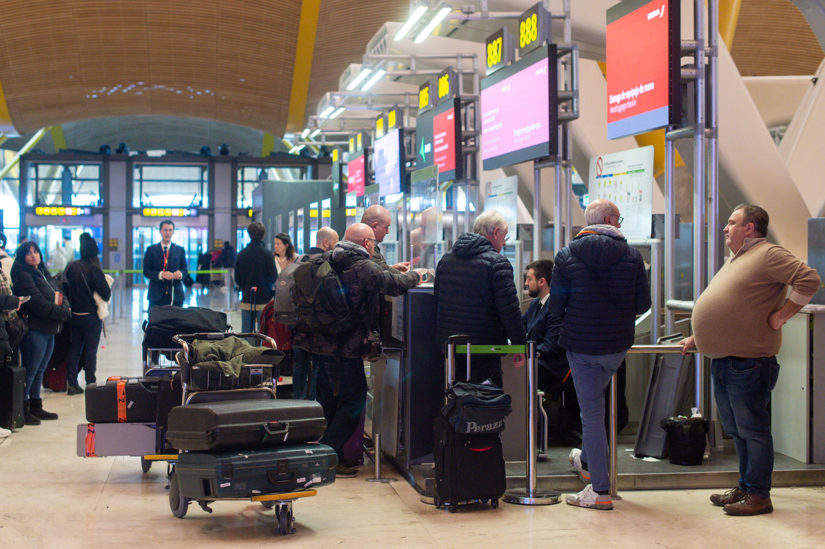 Aena tanca el mes de gener amb xifres de passatgers rècord malgrat la vaga de Iberia