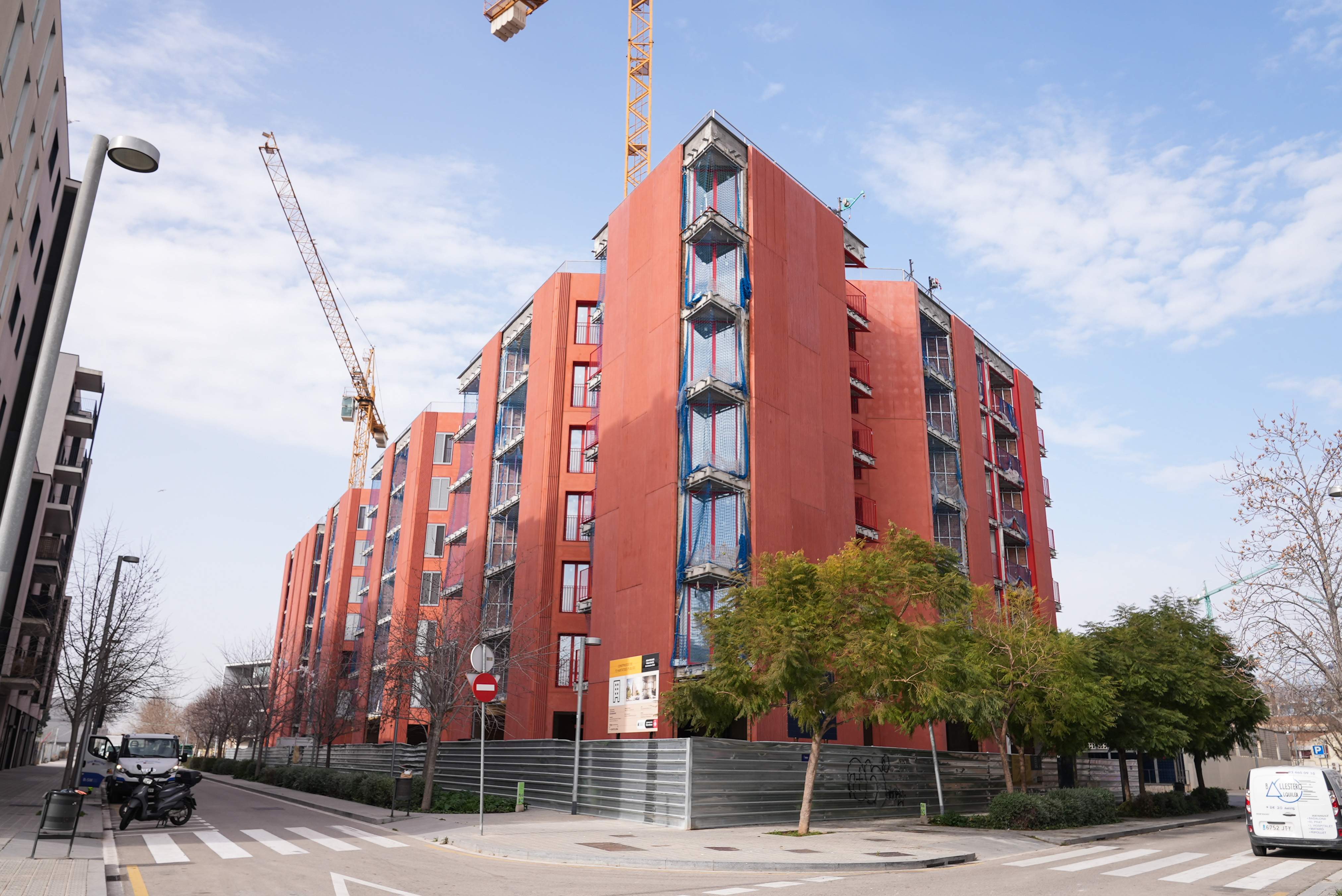 La construcció residencial s'estanca en 110.000 habitatges el 2023