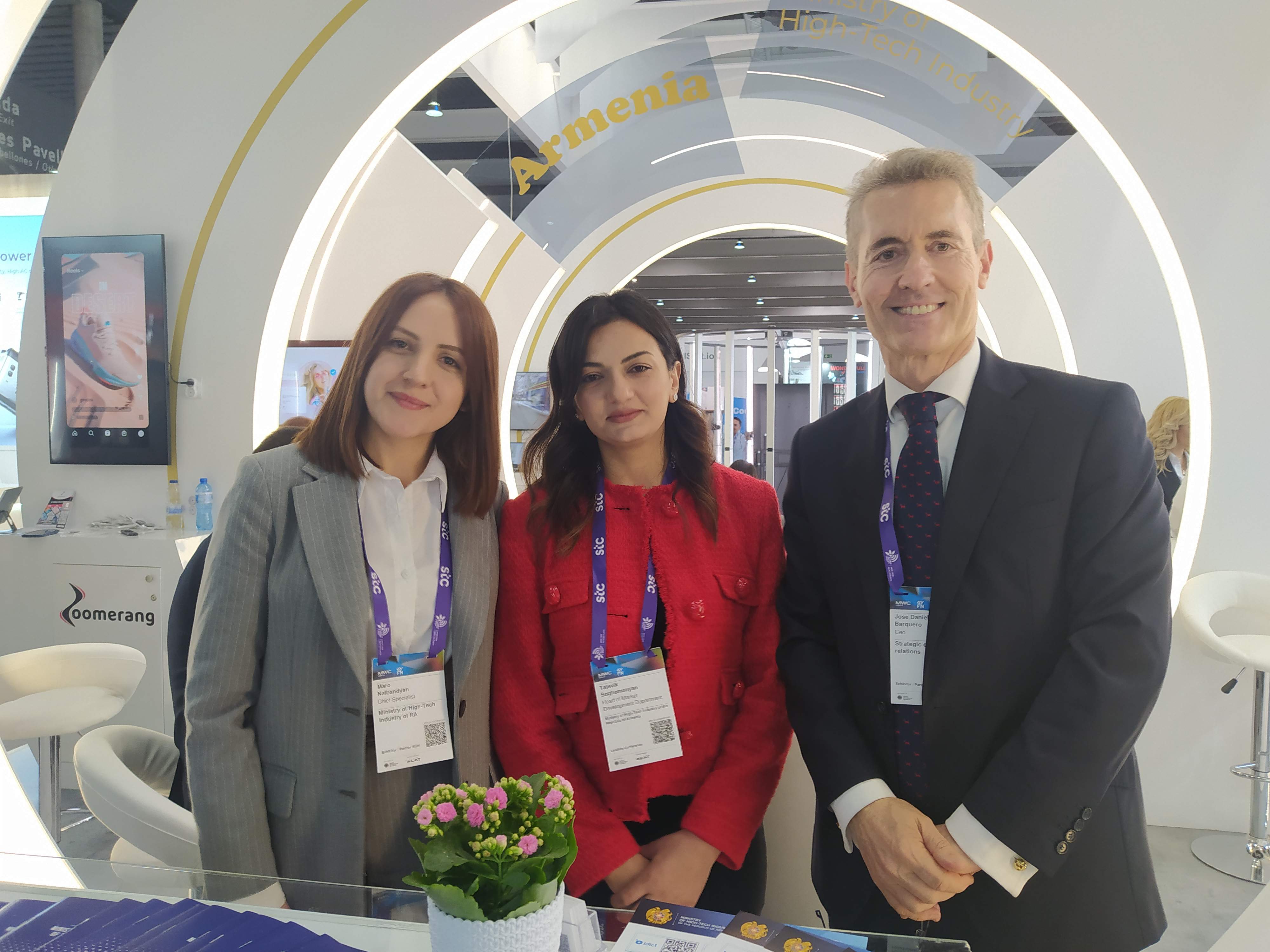 Armenia utiliza el MWC de puente para entrar en Europa