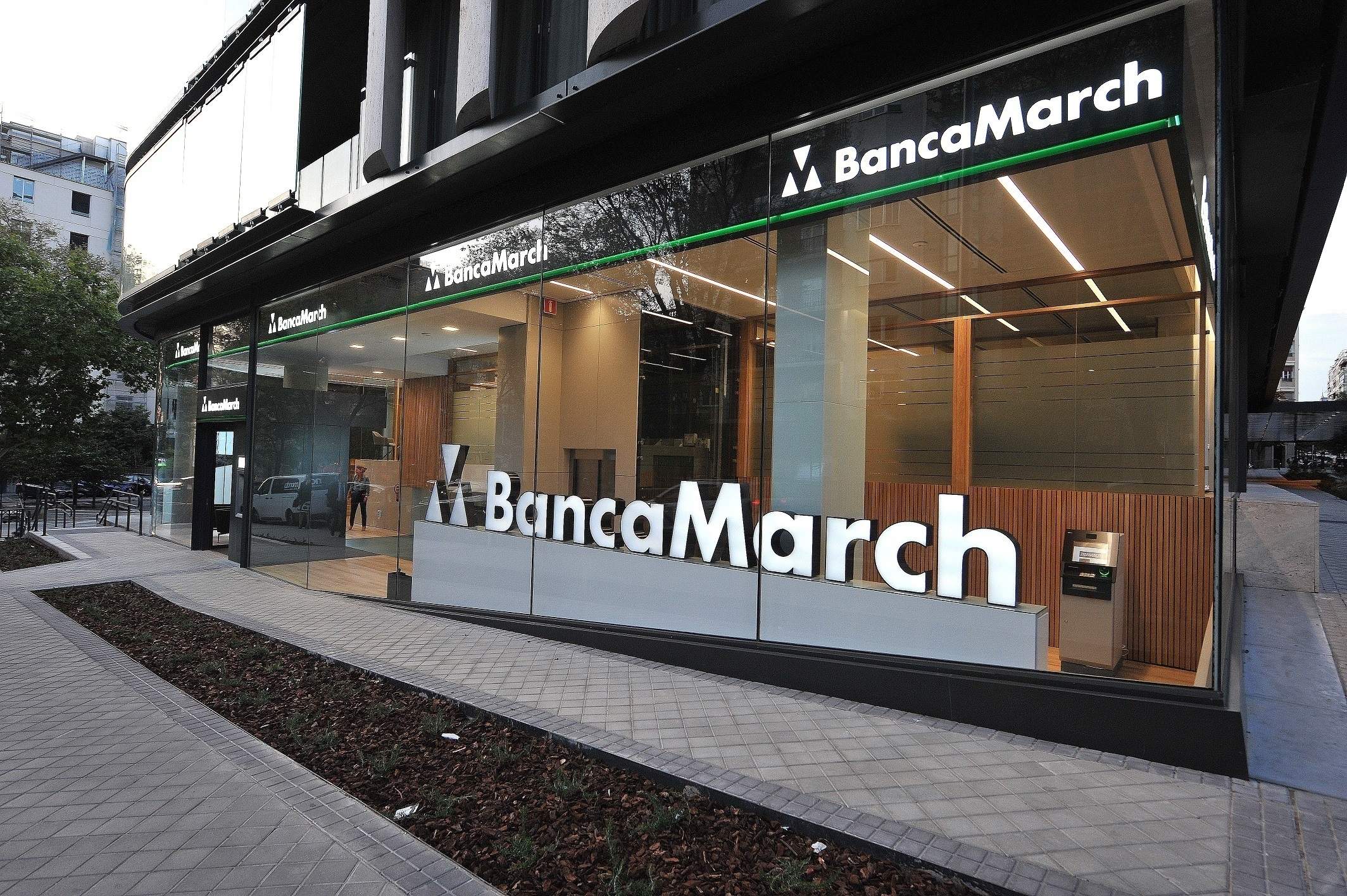 Una oficina de Banca March 