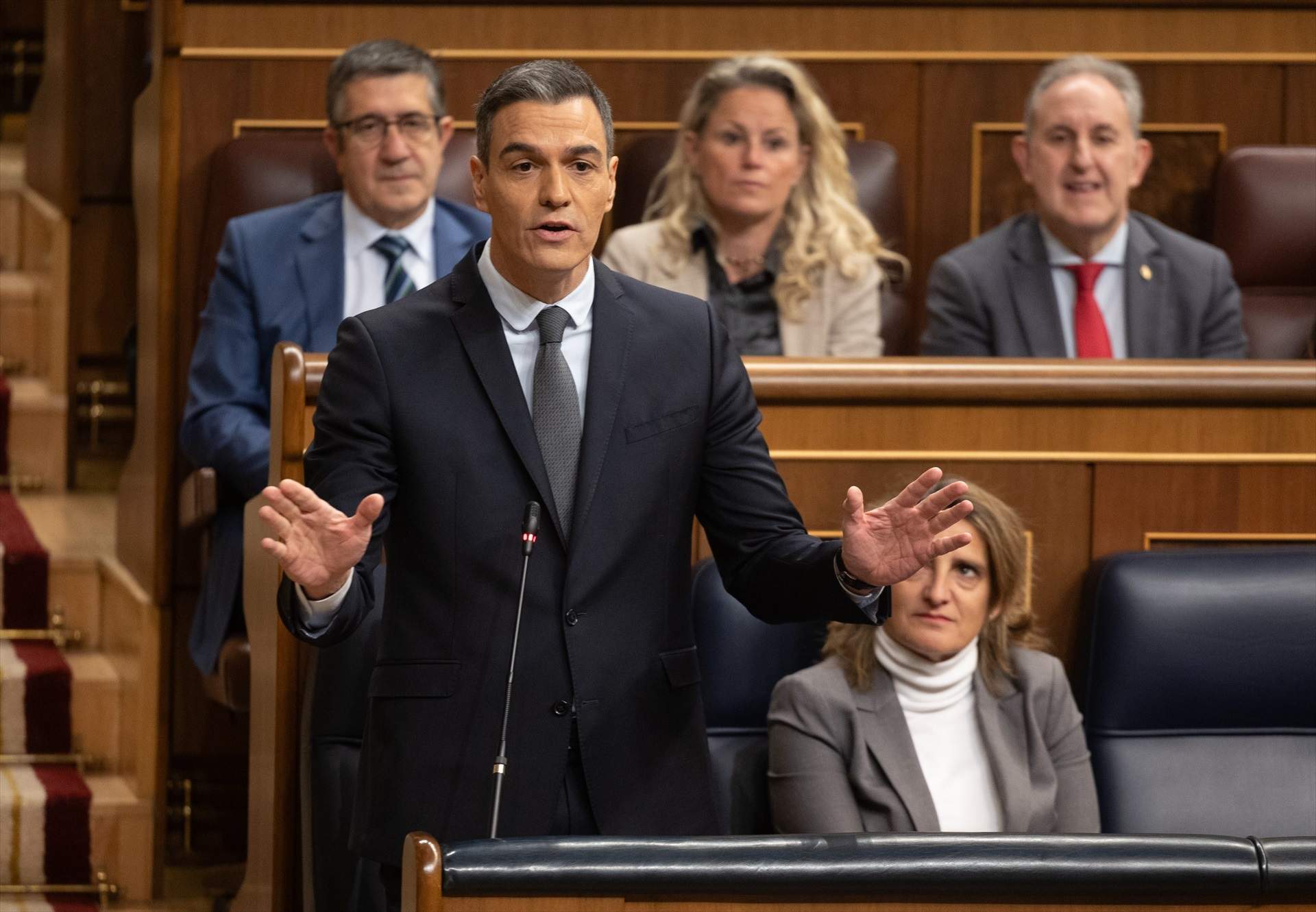 EuropaPress 5788569 presidente gobierno pedro sanchez interviene sesion control gobierno