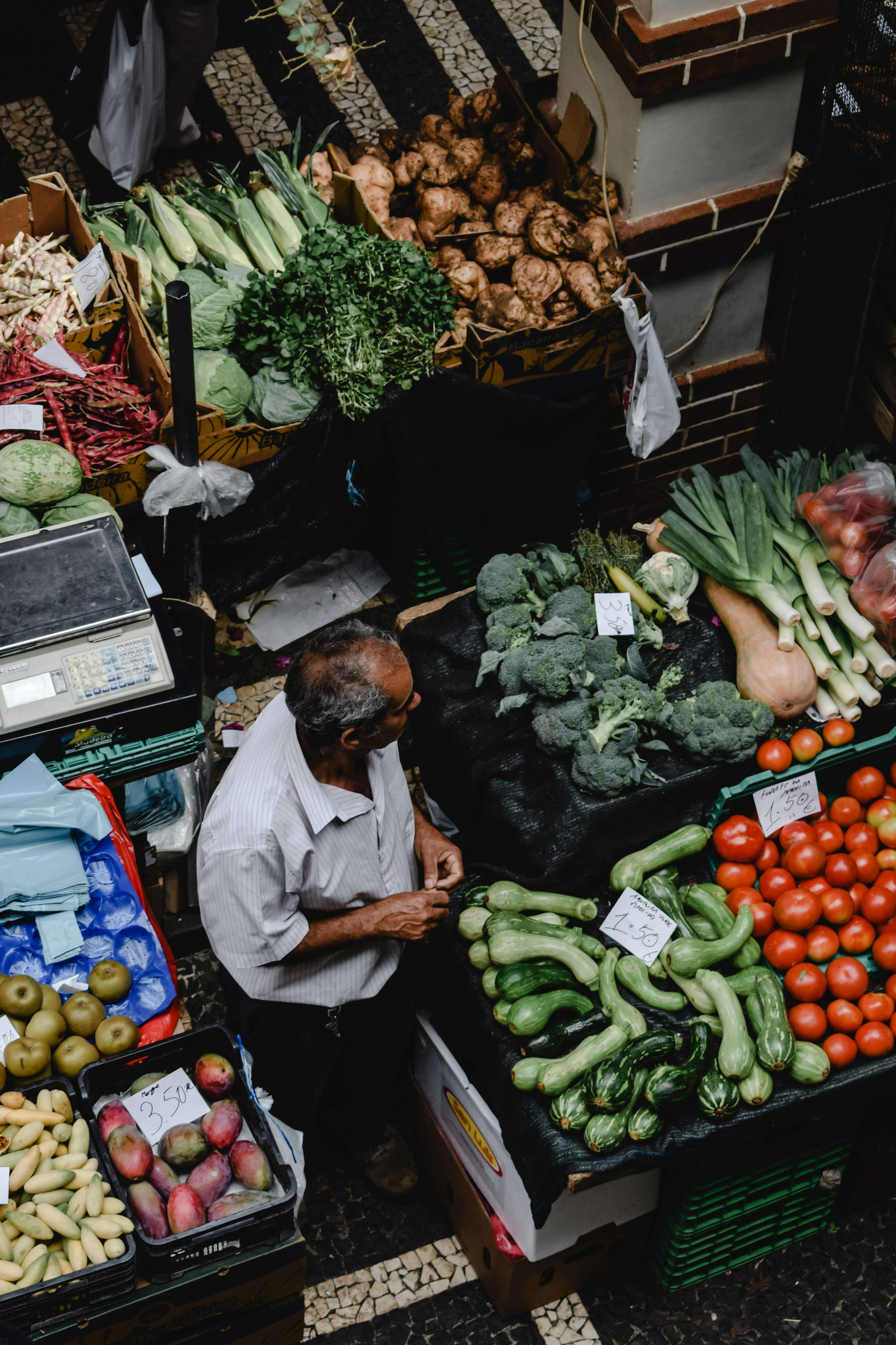 Mercado chino. Pexel