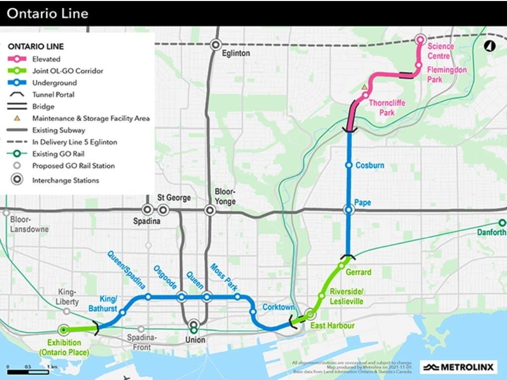 Linea Metro Canadá. ACS. EP